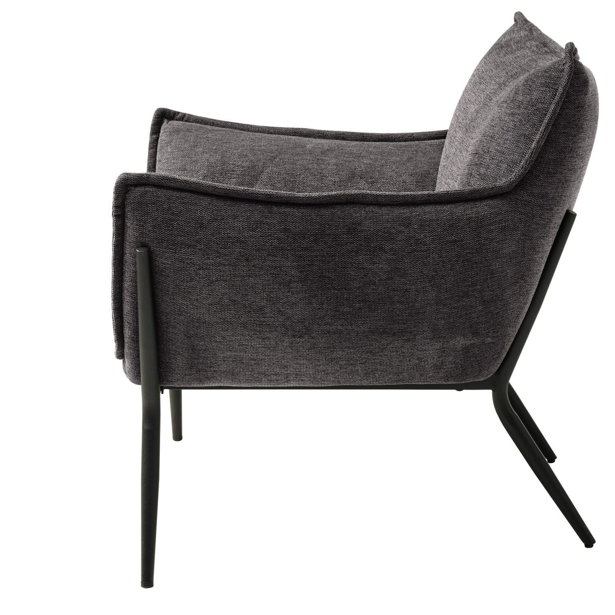 Sicilia Loungefåtölj Mörkgrå