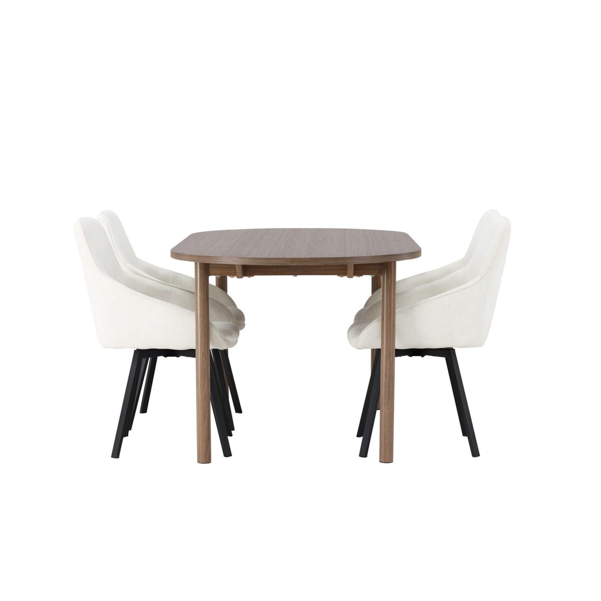 Andy, Rosie Oval matgrupp Beige,Svart, Natur, 180 x 90