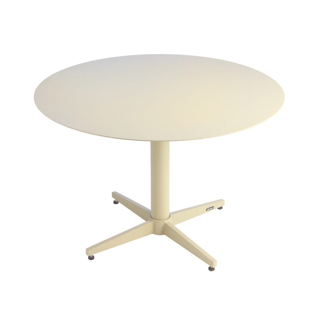 Mill Soffbord Runt Ø75 cm Pearl White