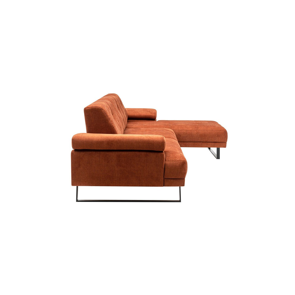 Windhoek Small (178 x 100 x 155 cm) Orange Hörnsoffa Höger