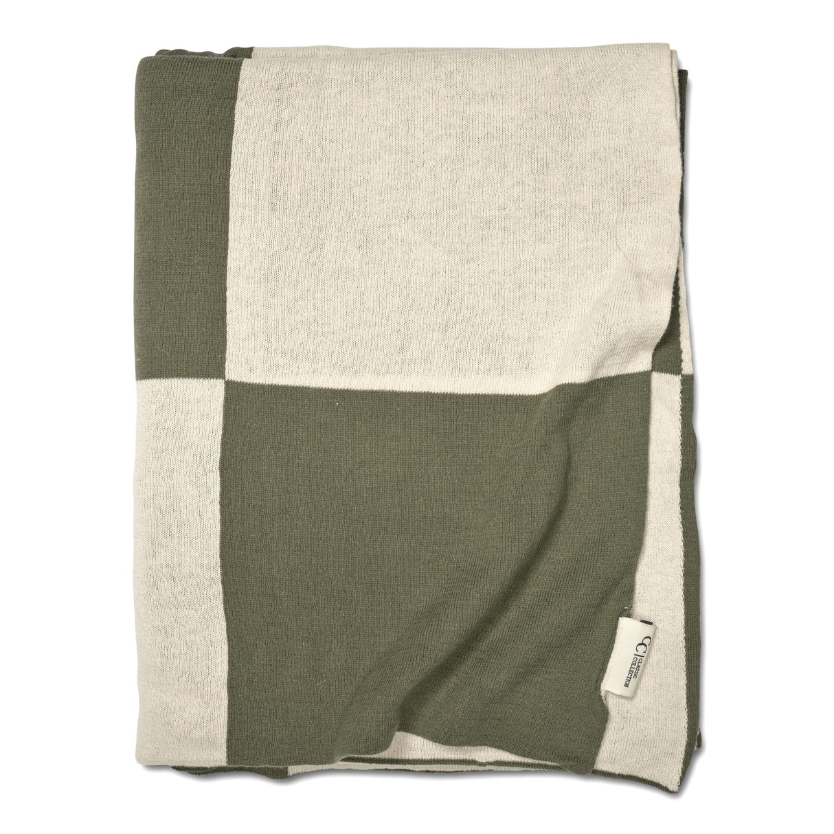 Square 130x170 cm Pläd Grön