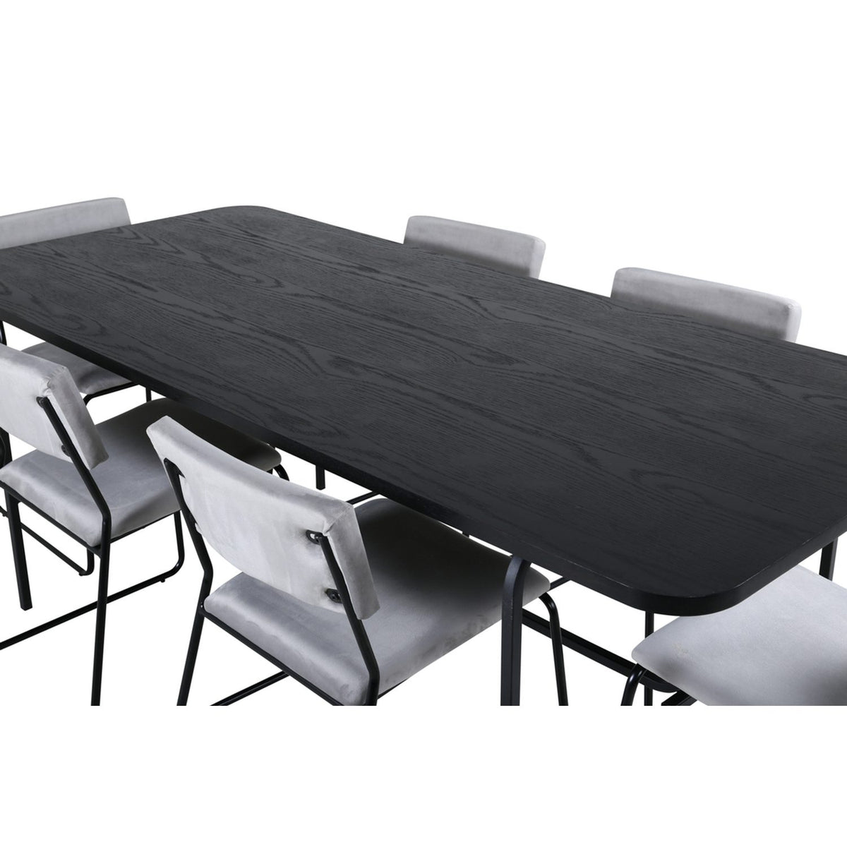 Uno, Kenth Rektangulär matgrupp Svart