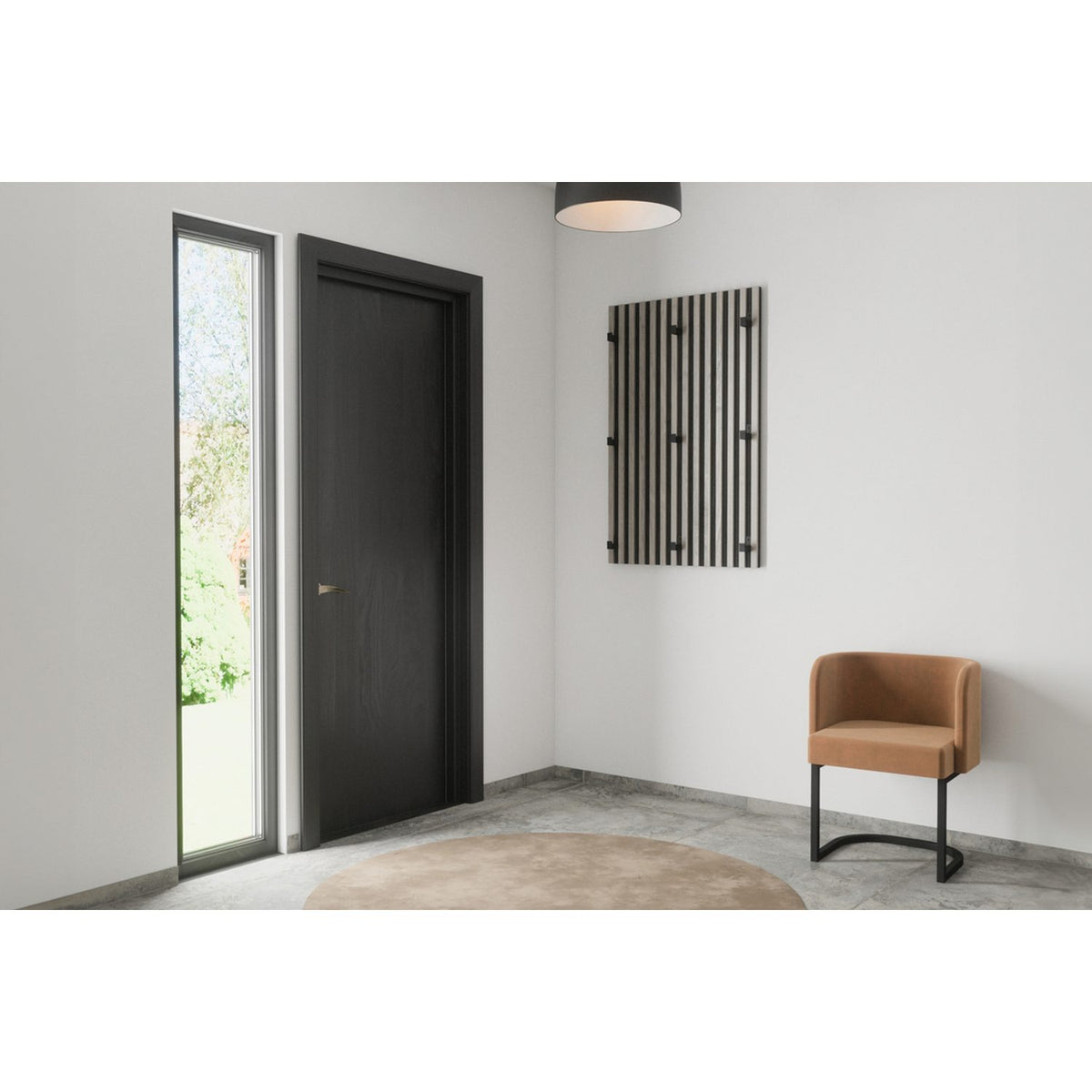 Nimes Klädhängare Svart, 6 x 8 x 3