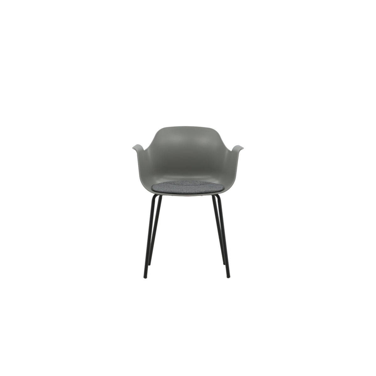 Comfort Matstol Grå, Svart, Plast