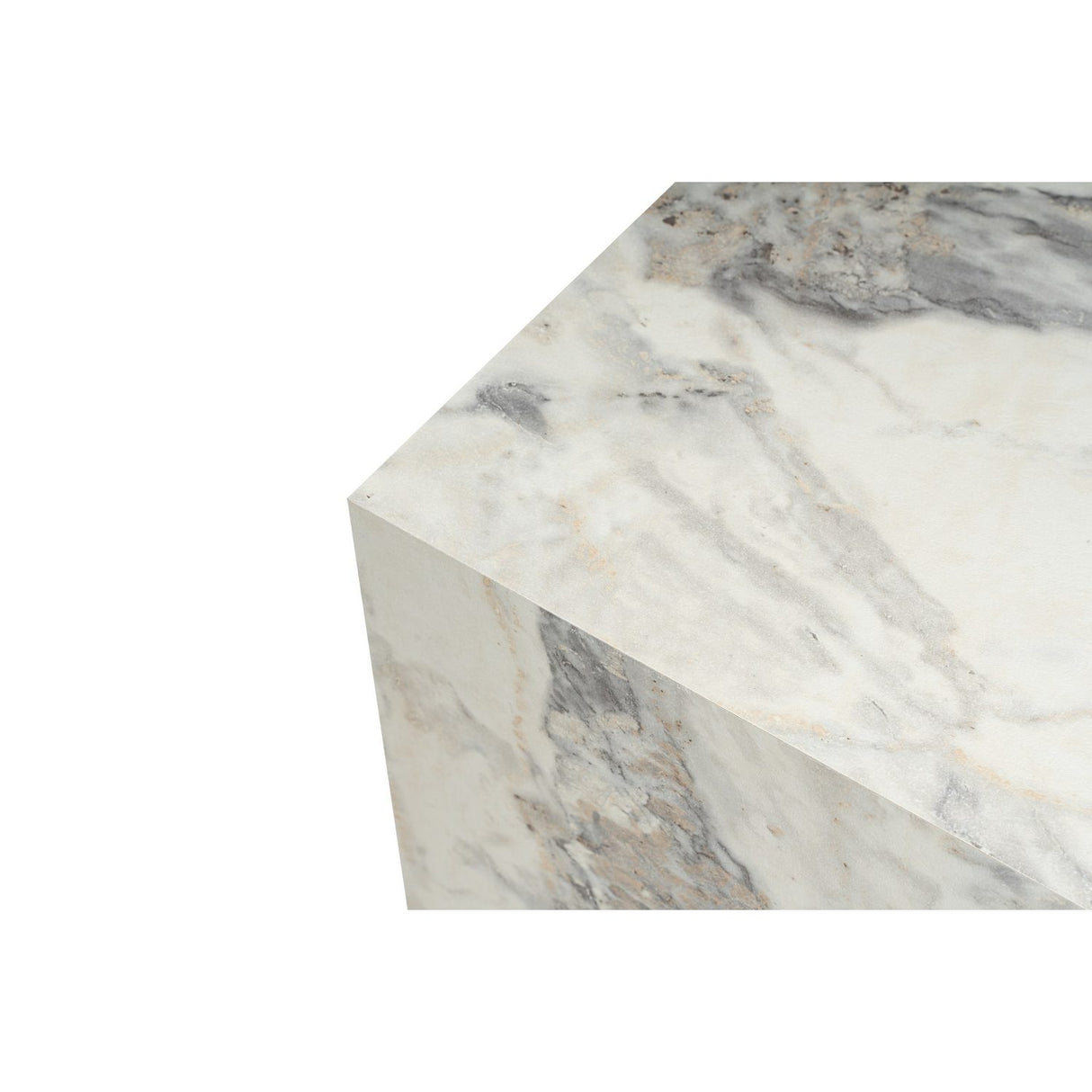 Hobart set (40 x 40 cm) Fresia-marmor Sidobordsset