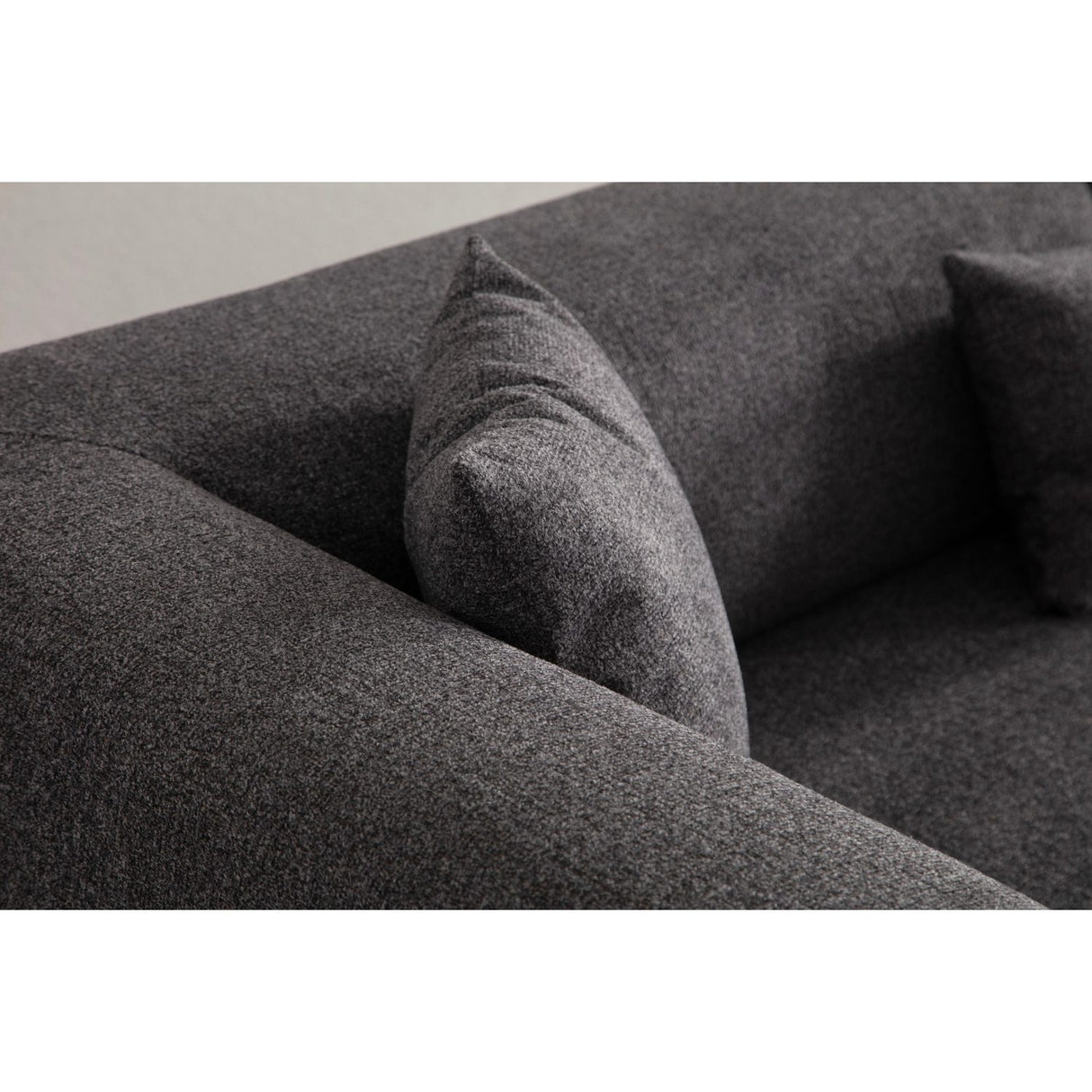 Doha 3-sits (225 x 93 x 75 cm) 3-sitssoffa Antracit