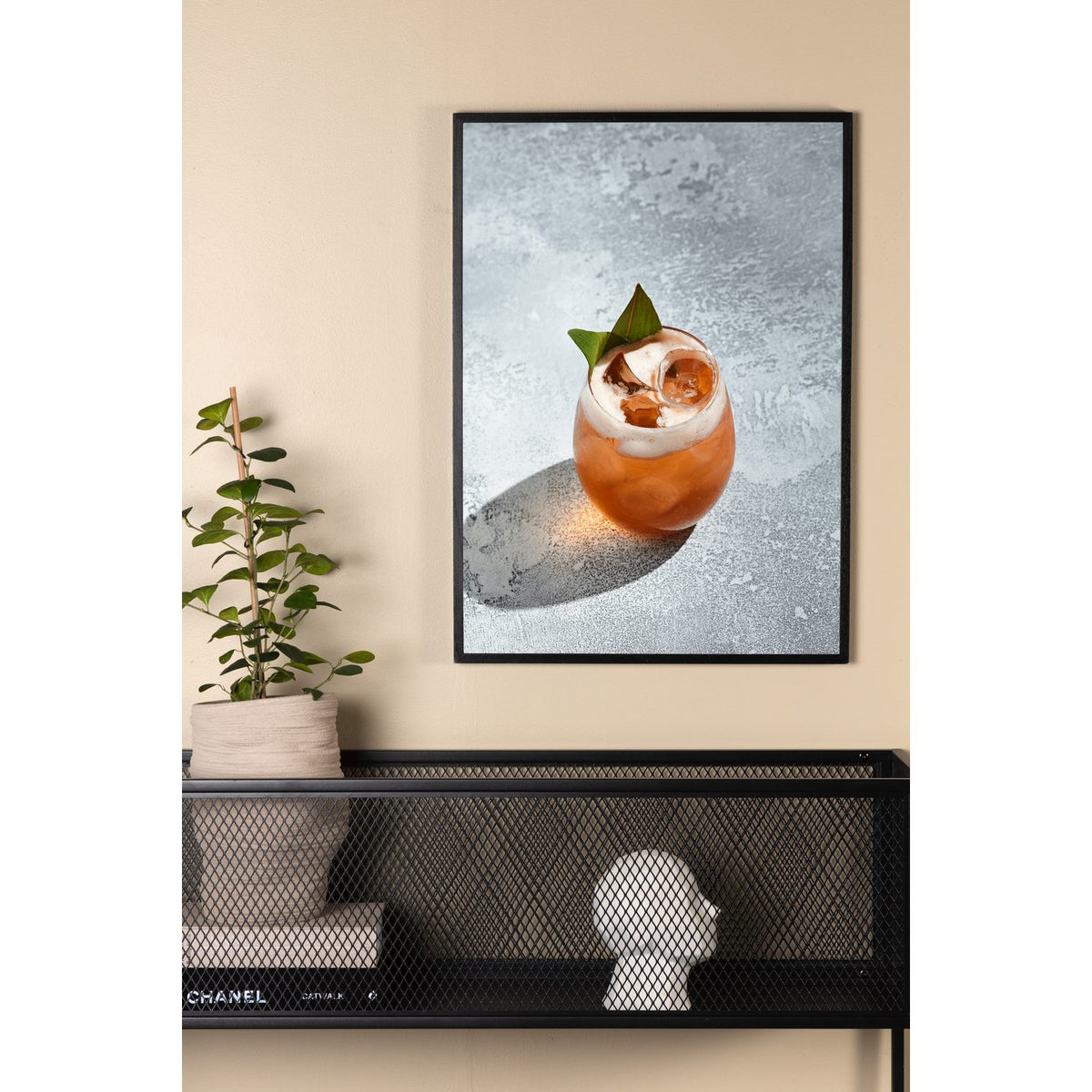 Drink Poster Grå, 70 x 100 cm
