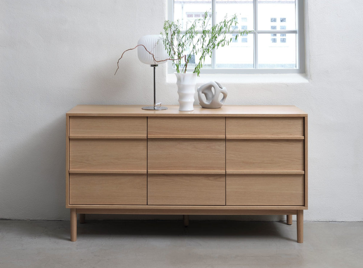 Terra Sideboard 140 cm Naturlig Ek
