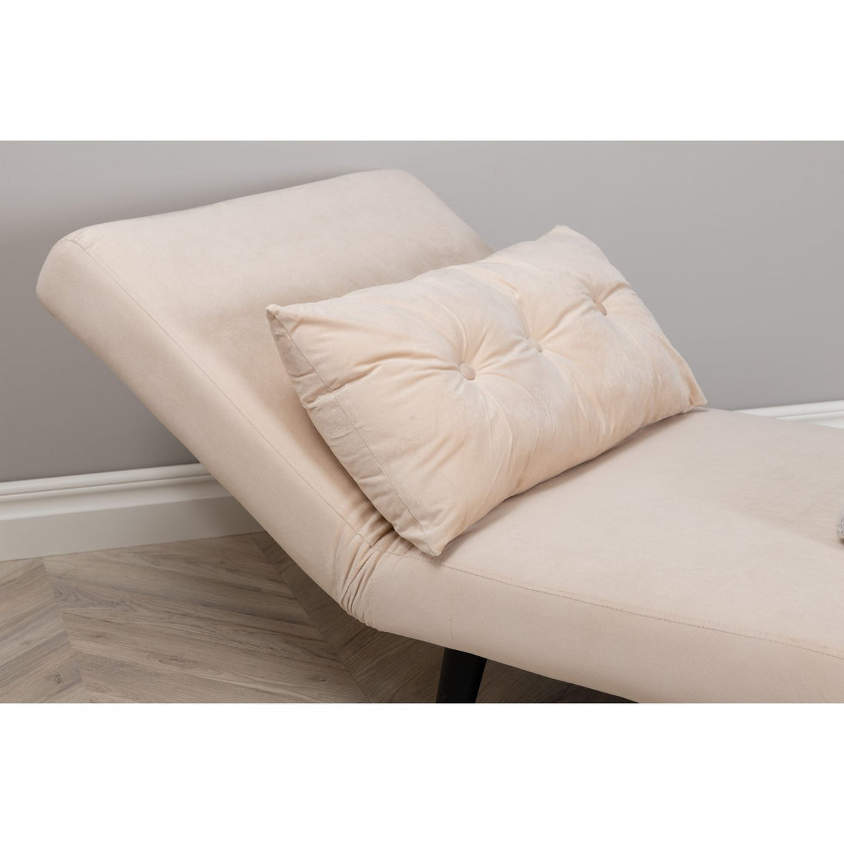 Vicky Fällsäng Beige, Polyestersammet