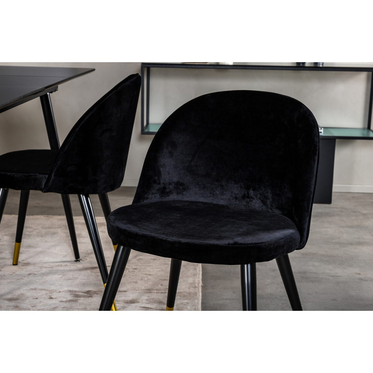 Silar, Velvet Rektangulär matgrupp