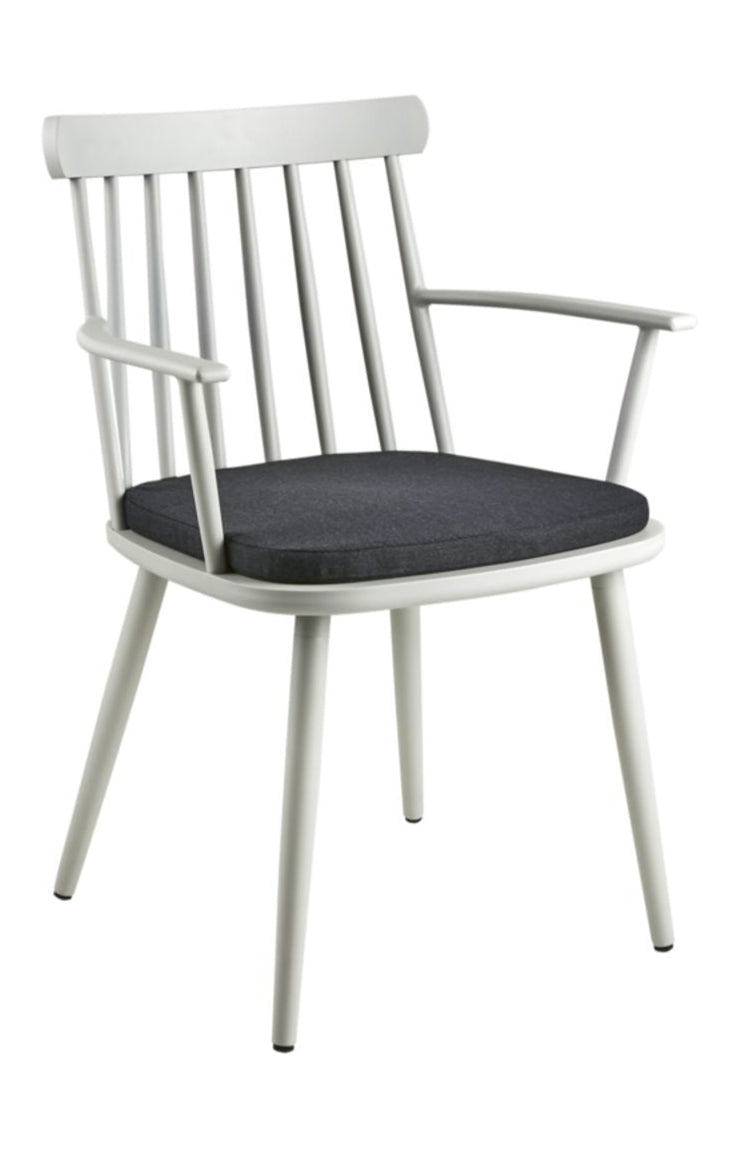Winsor Karmstol Light Grey/Raven