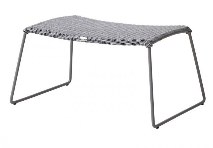 Breeze Fotpall Ljusgrå