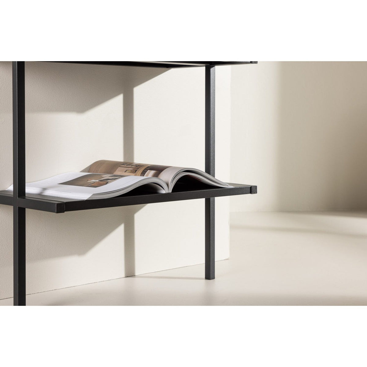 Caracas Hylla Svart, 60 x 183