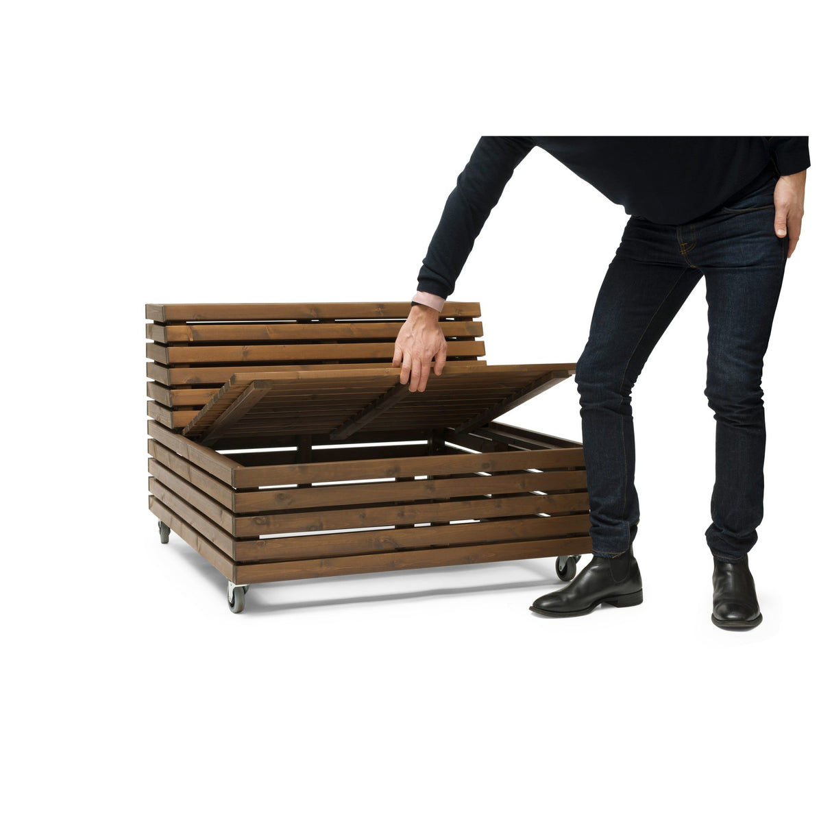 Bara Vara Utefåtölj Brun