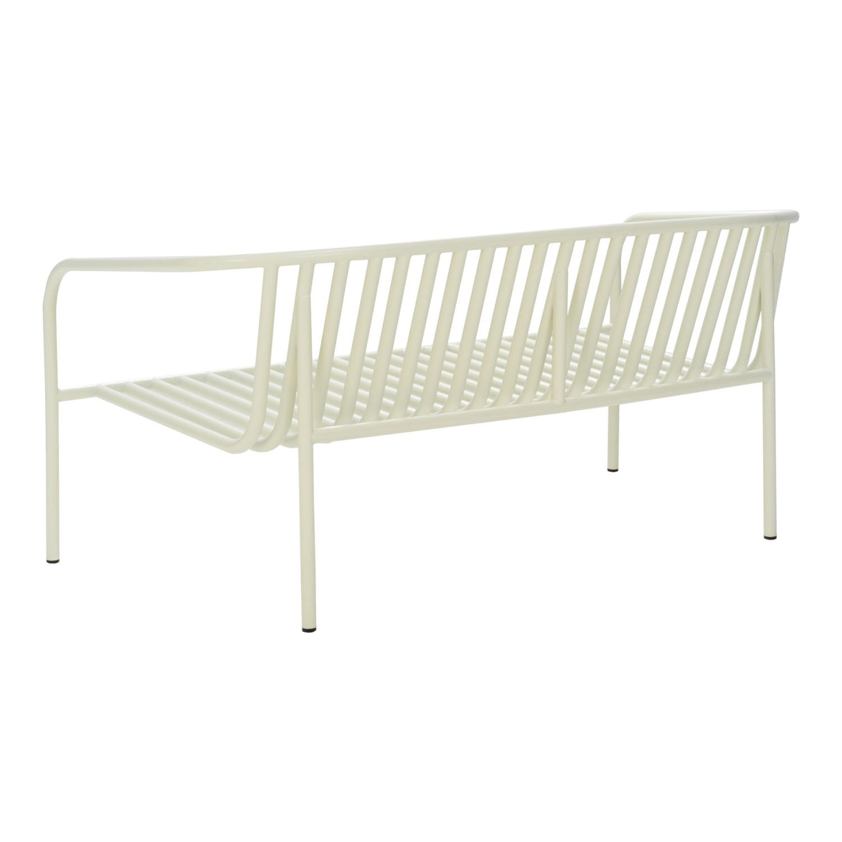 Bendt 2-sits Soffa 138x72 cm Pearl White/Teddy Orange