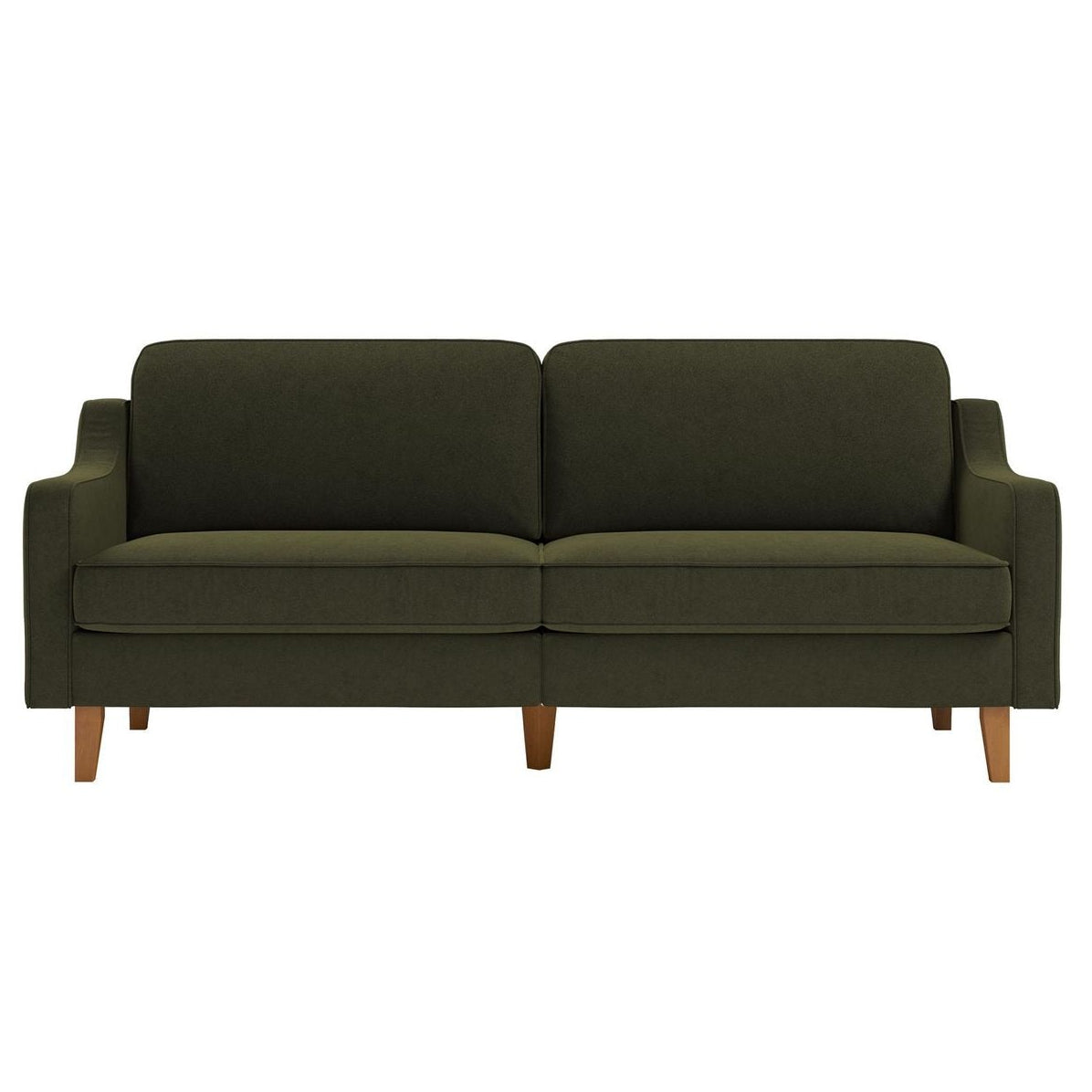 Vernier 3-sits soffa Olivgrön valnöt