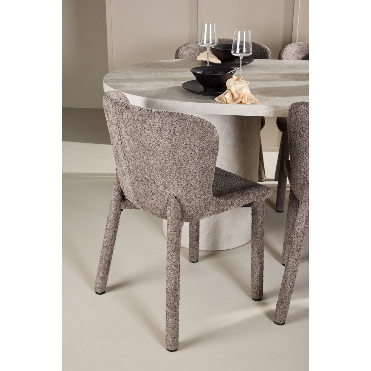 Narvik, Astoria Oval matgrupp Brun, Beige, 200 x 100