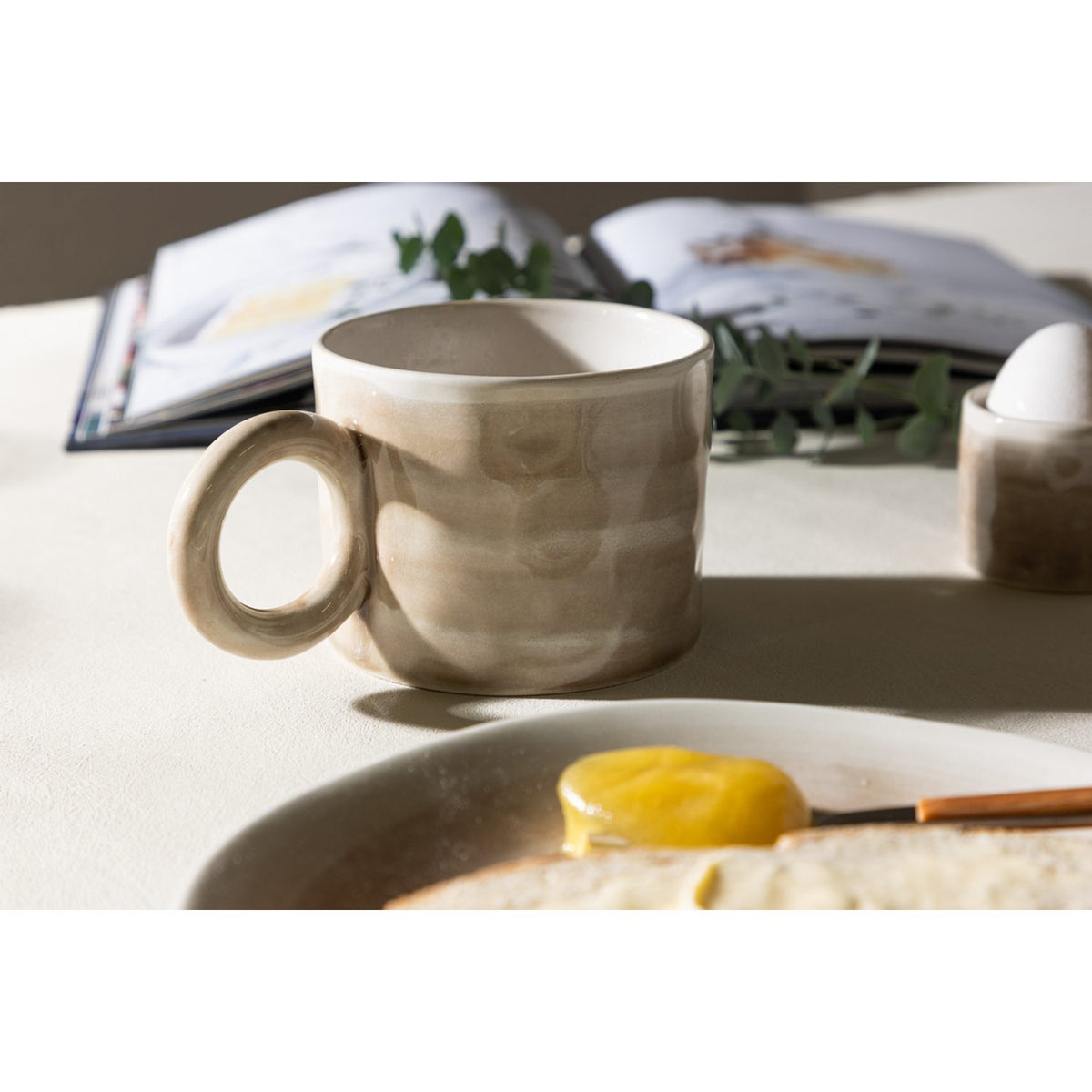 Jublie Kaffekopp Beige, ⌀10