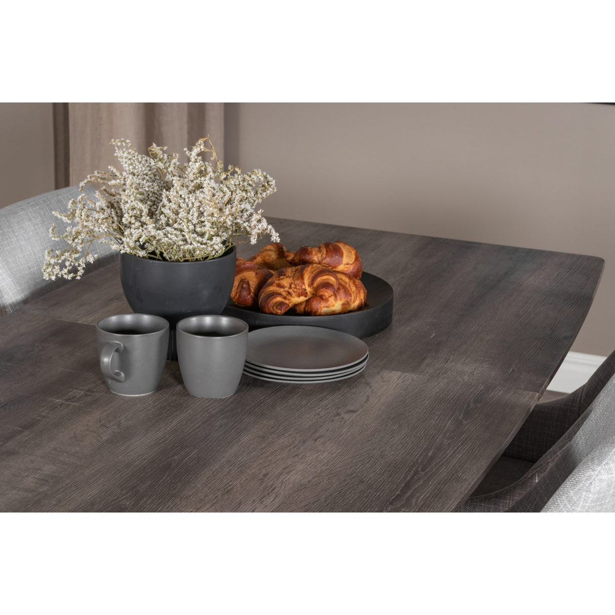 Inca, Plaza Rektangulär matgrupp Grå,Vit, Grå,Vit, 160 x 85