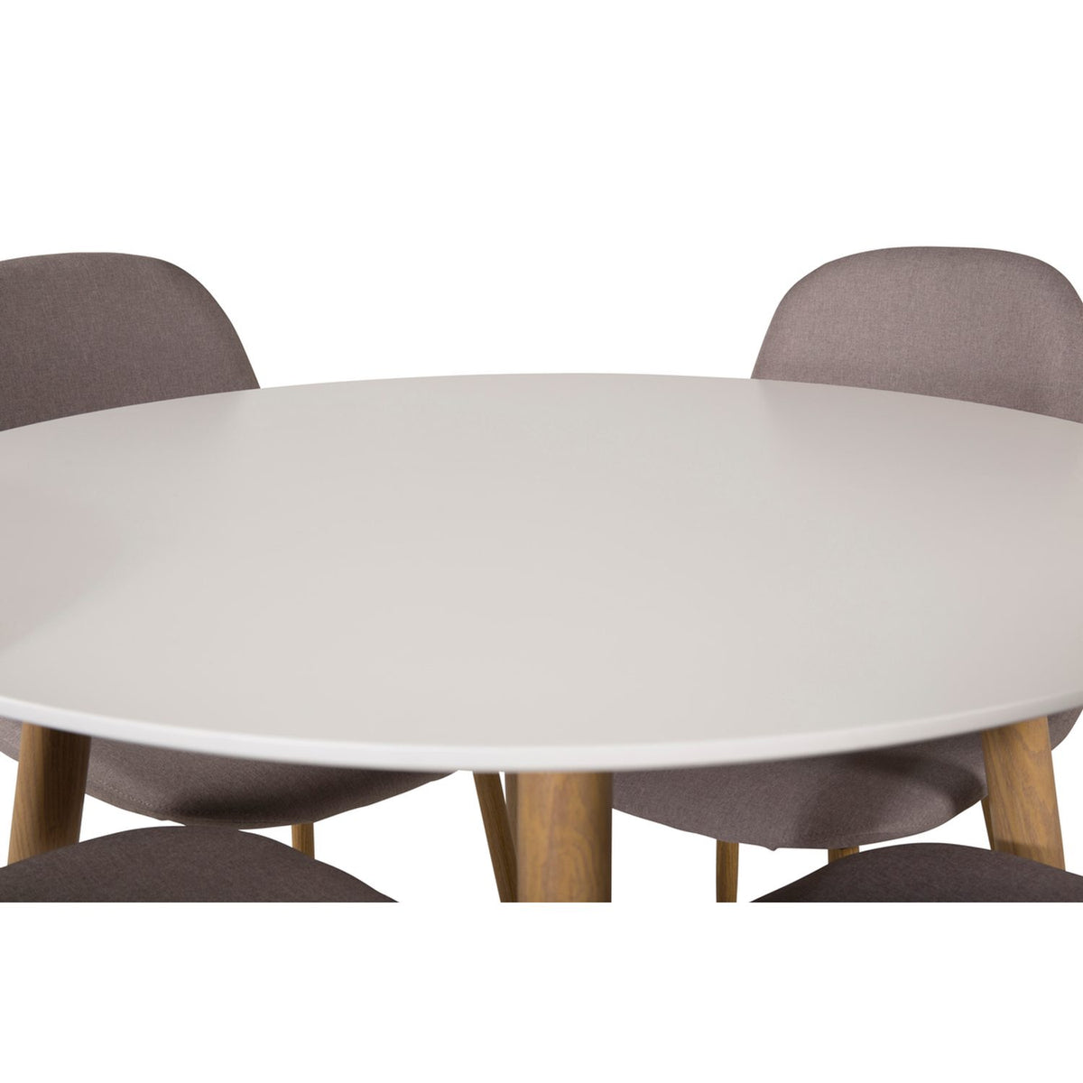 Plaza, Polar Rund matgrupp Natur, Natur, vit, ⌀100