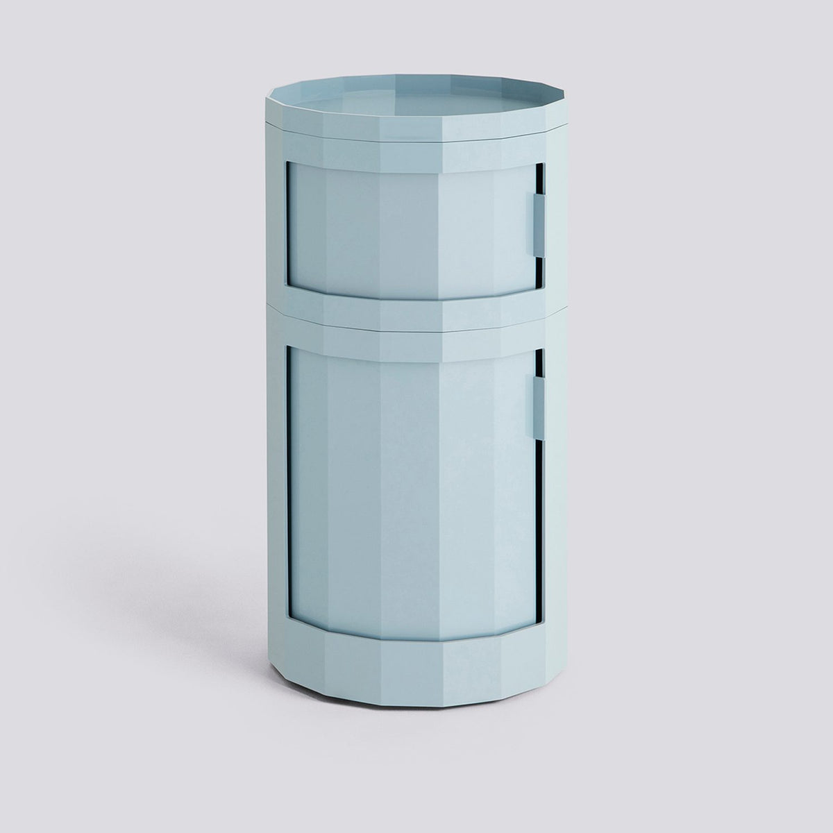 Facet Cabinet 110 38 × 38 × 71 cm Skåp Misty blue
