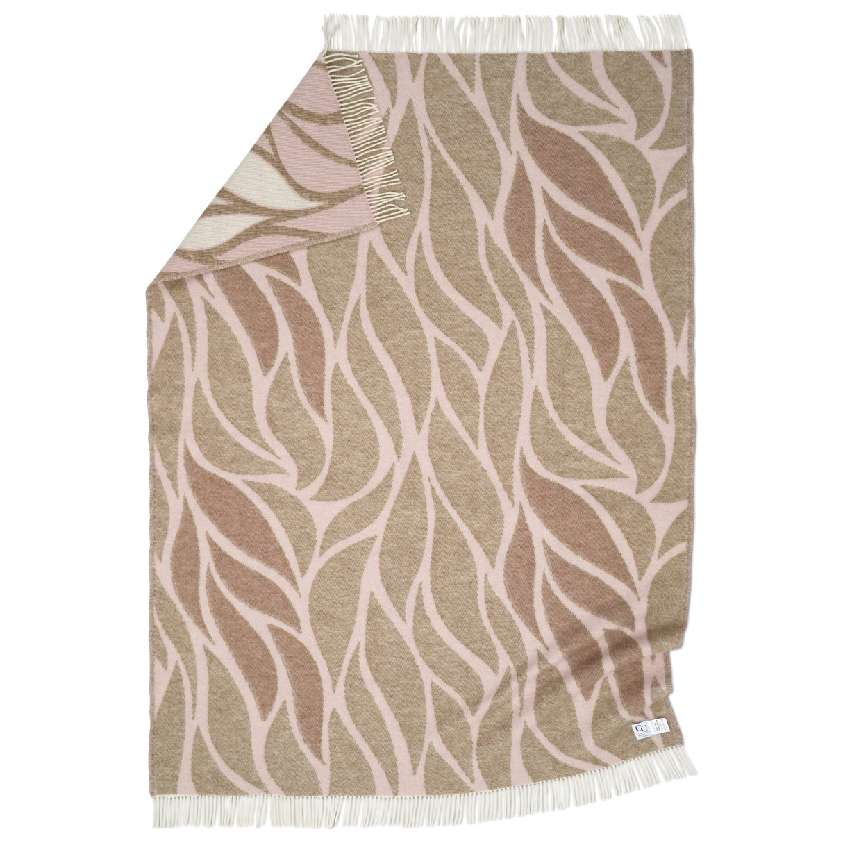 Folia 130x180 cm Pläd Rosa