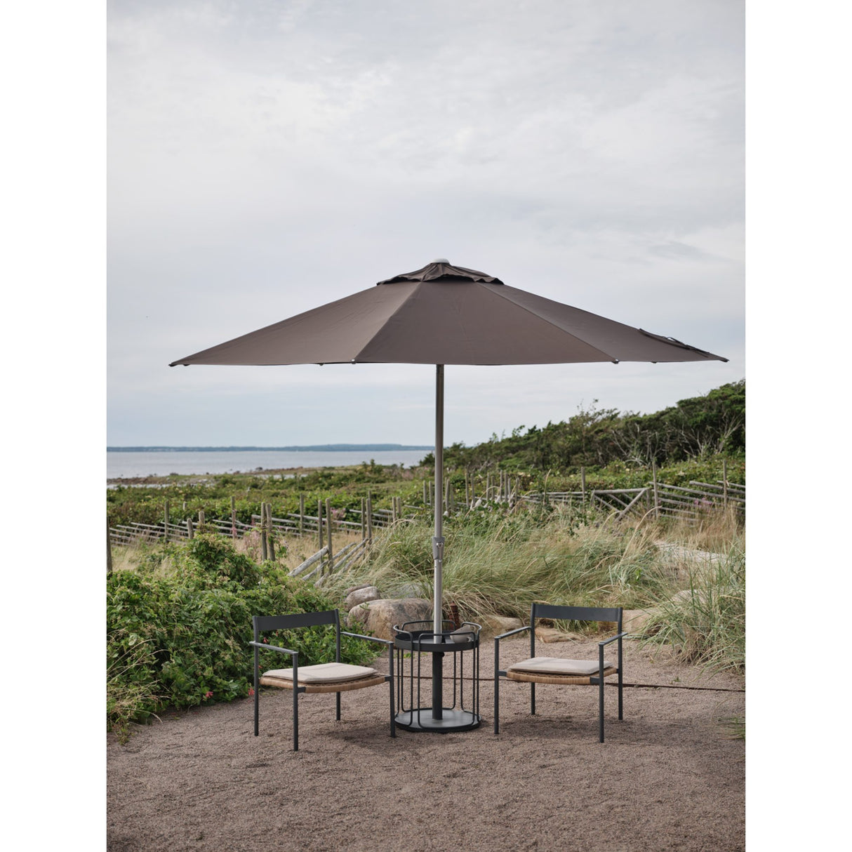 DK Loungestol Antracit/Natur
