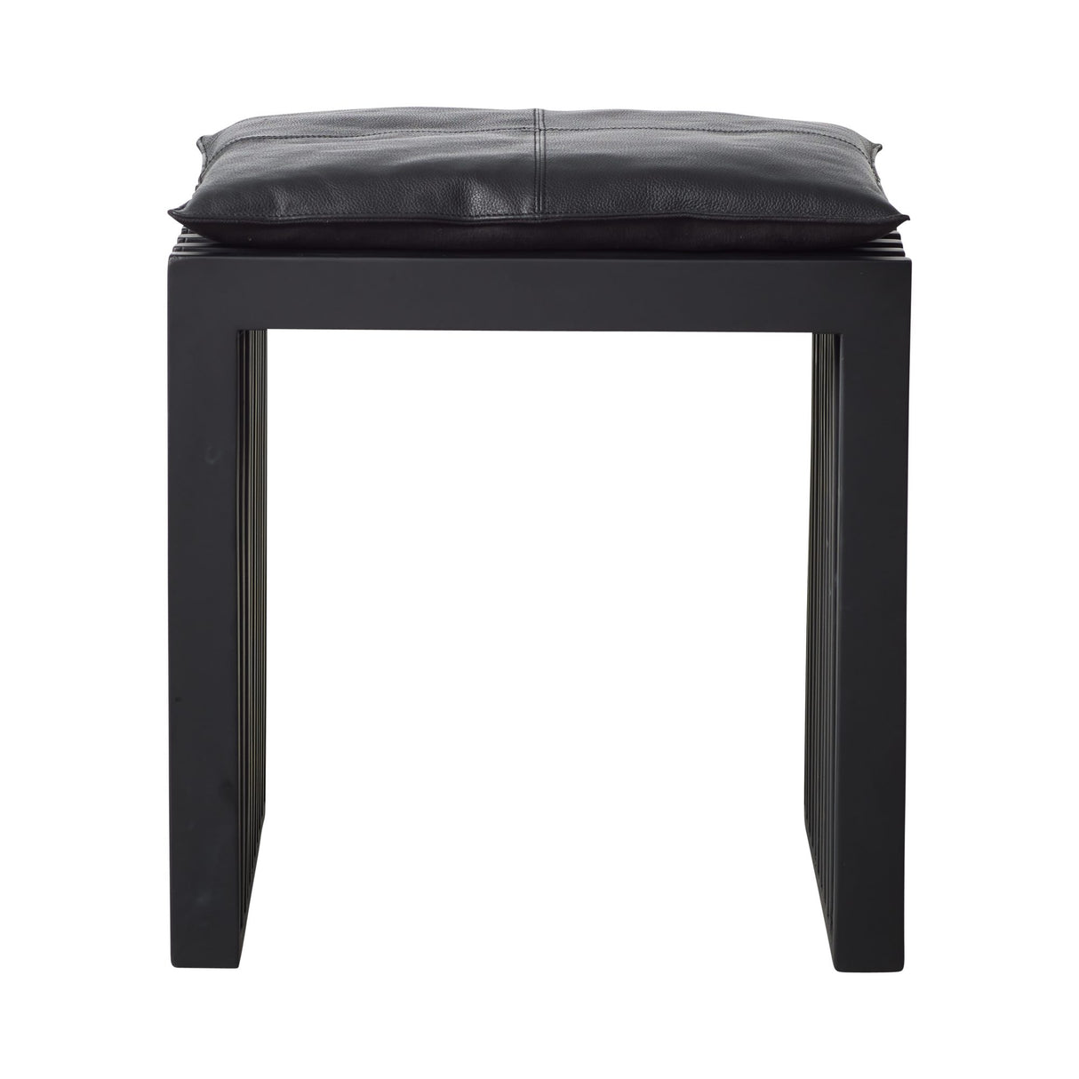 Rib Set Pall Svart Mahogny, Svart Sittdyna