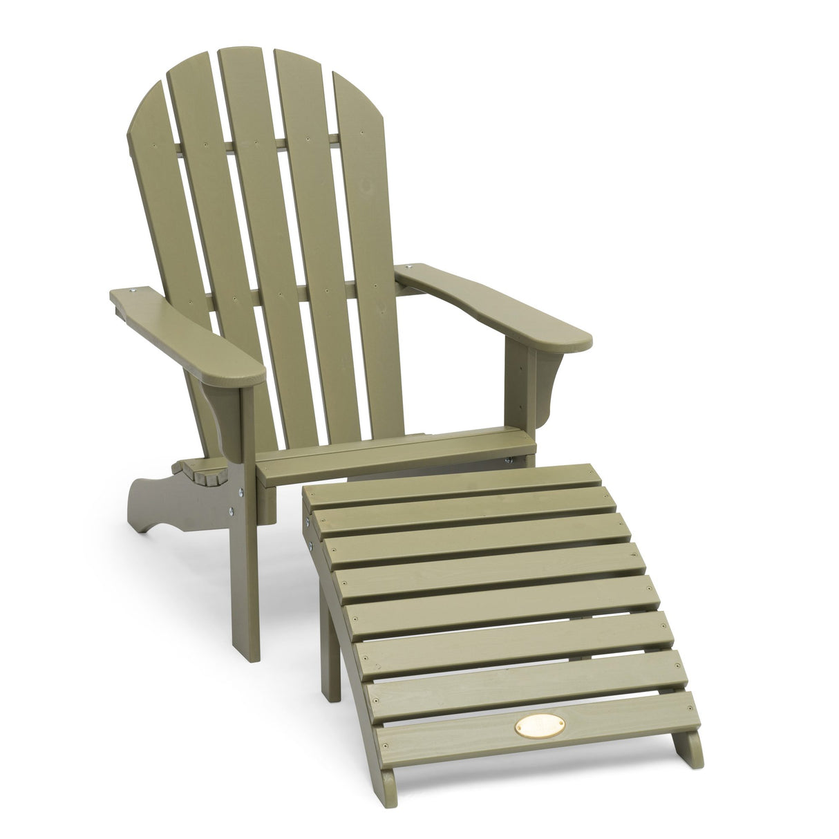 Tennessee Däckstol Antikgrön