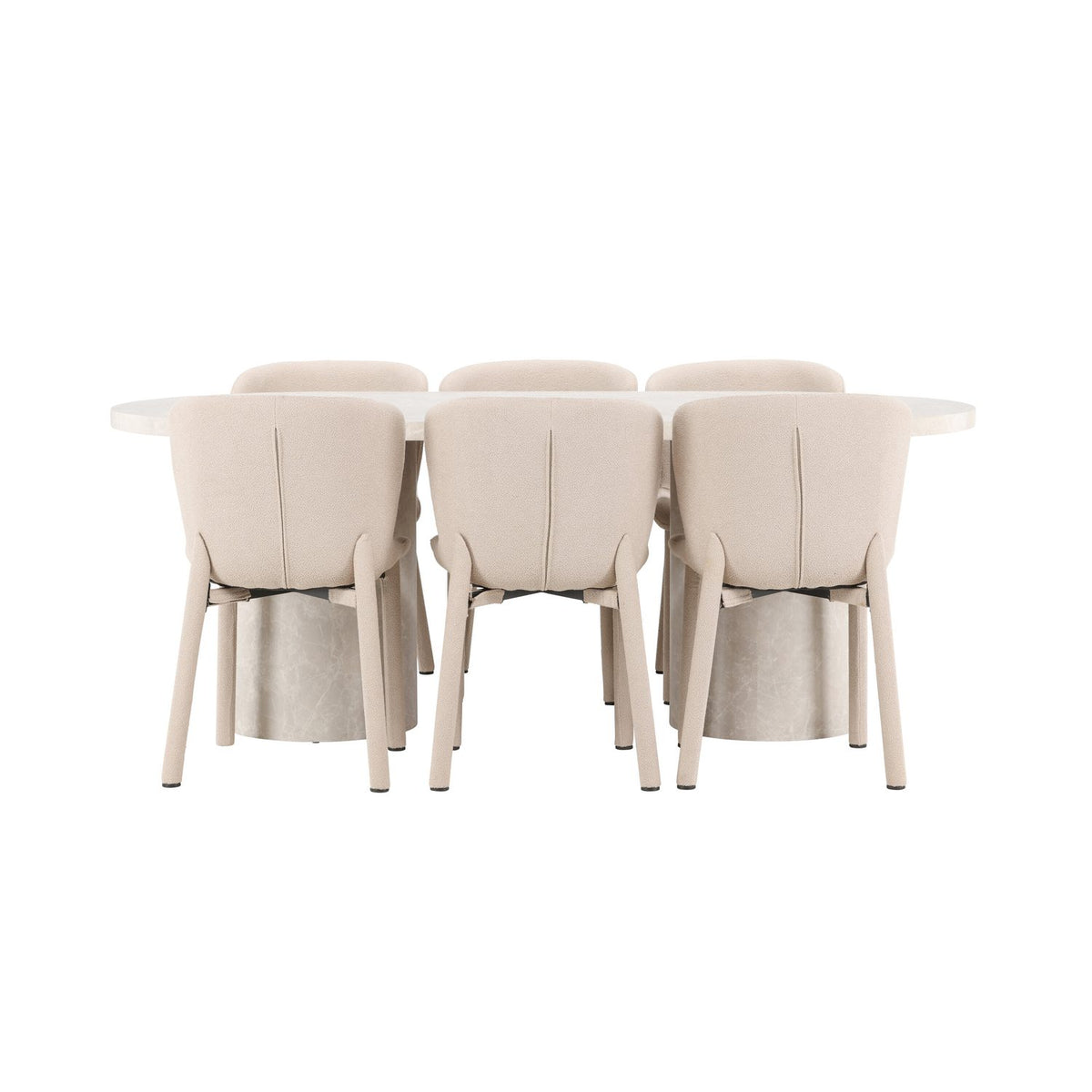Narvik, Astoria Oval matgrupp Beige, Beige, 200 x 100