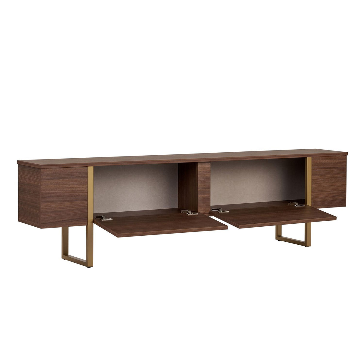 Coco TV-bänk Valnöt guld