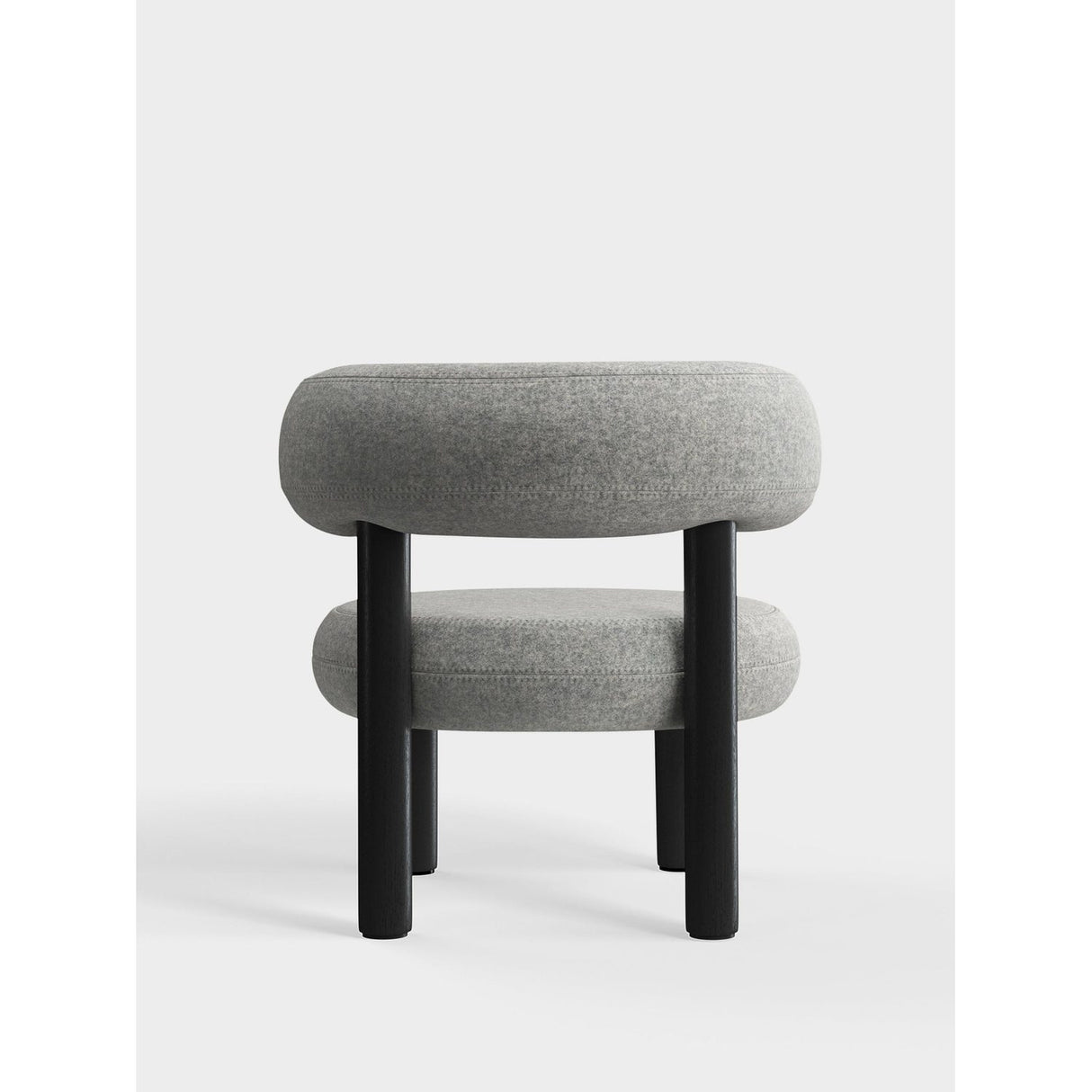 Fat Loungestol Divina Melange Light Grey BLW