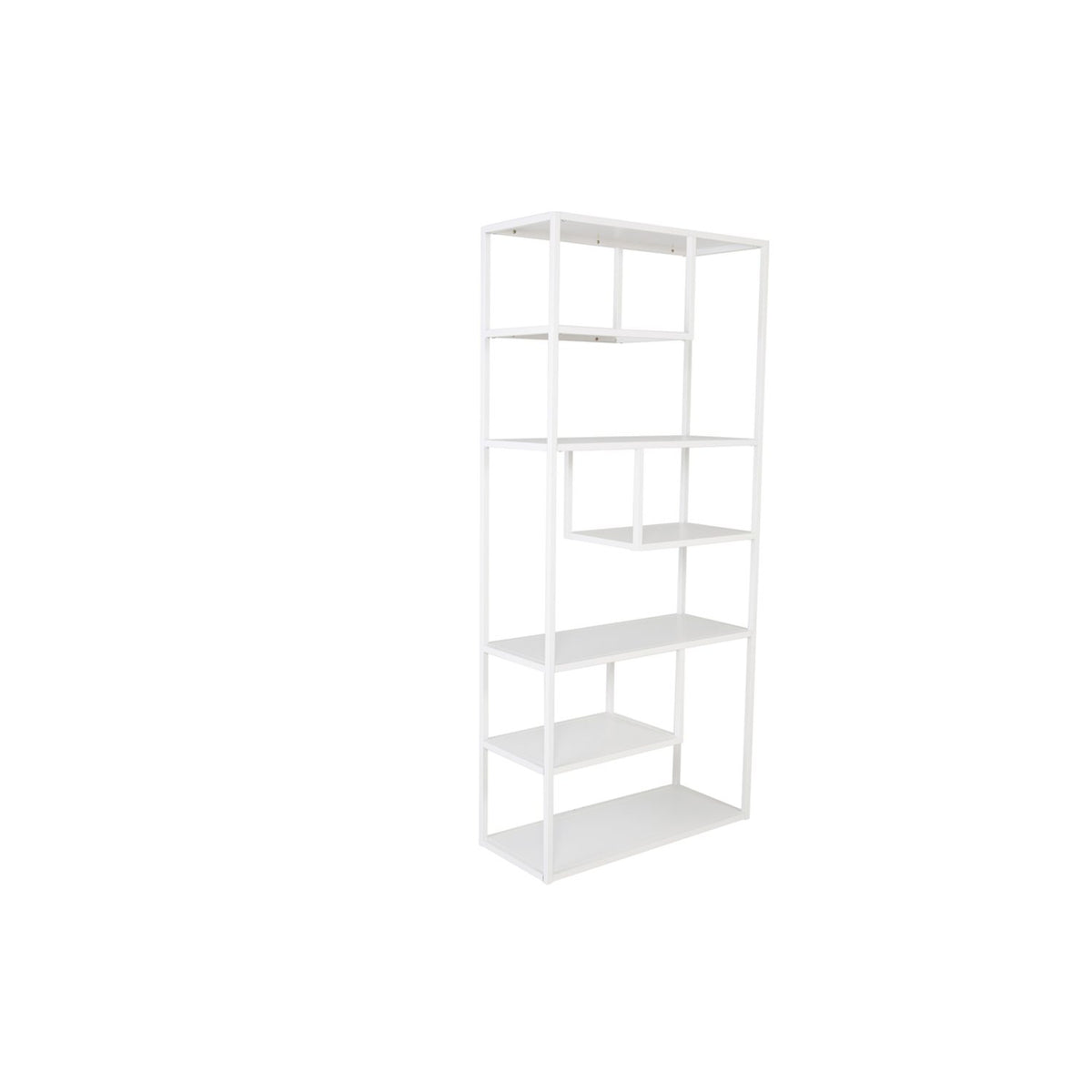Staal Hylla Vit, 35x85x190