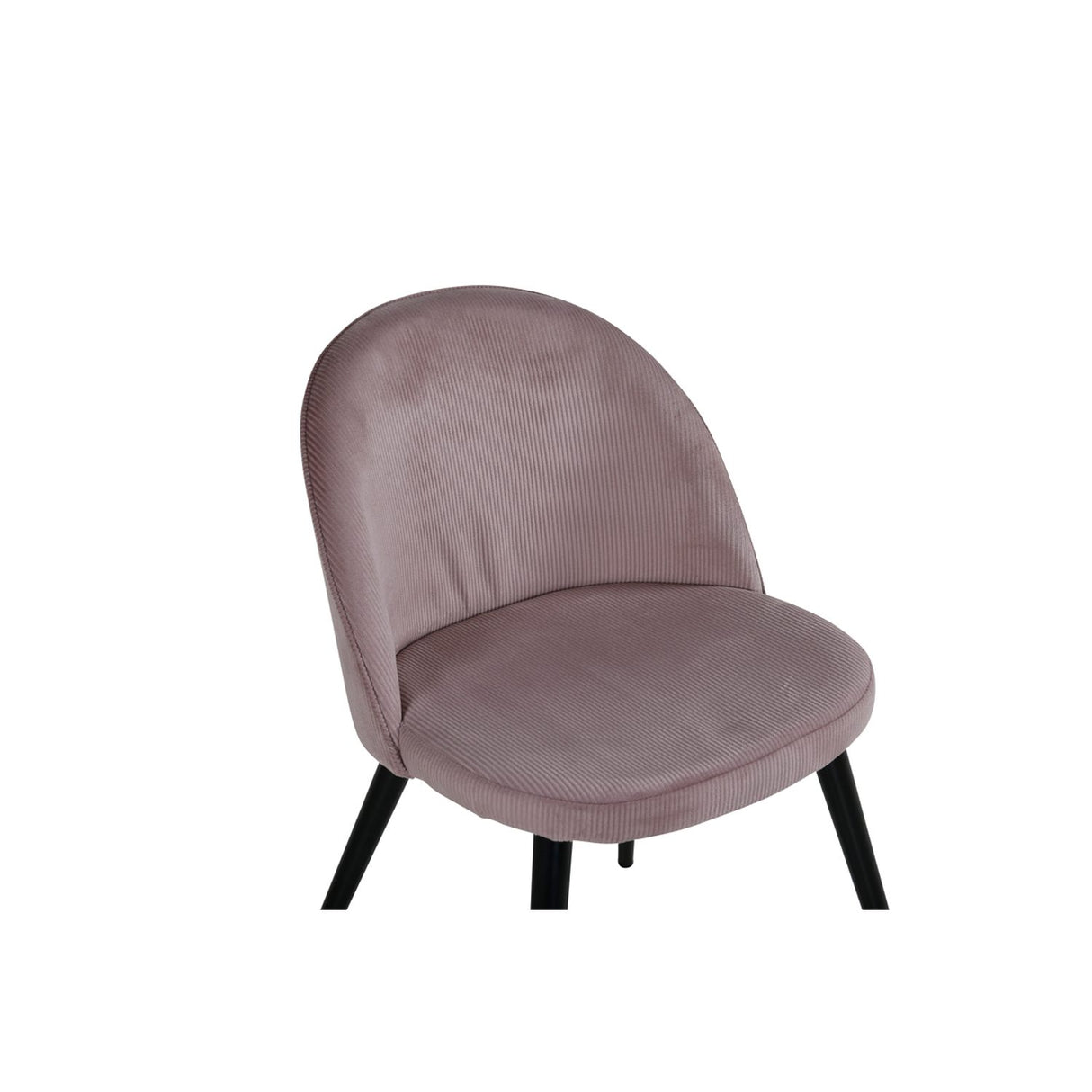 Sammet Matstol Gammelrosa, Svart, Corduroy