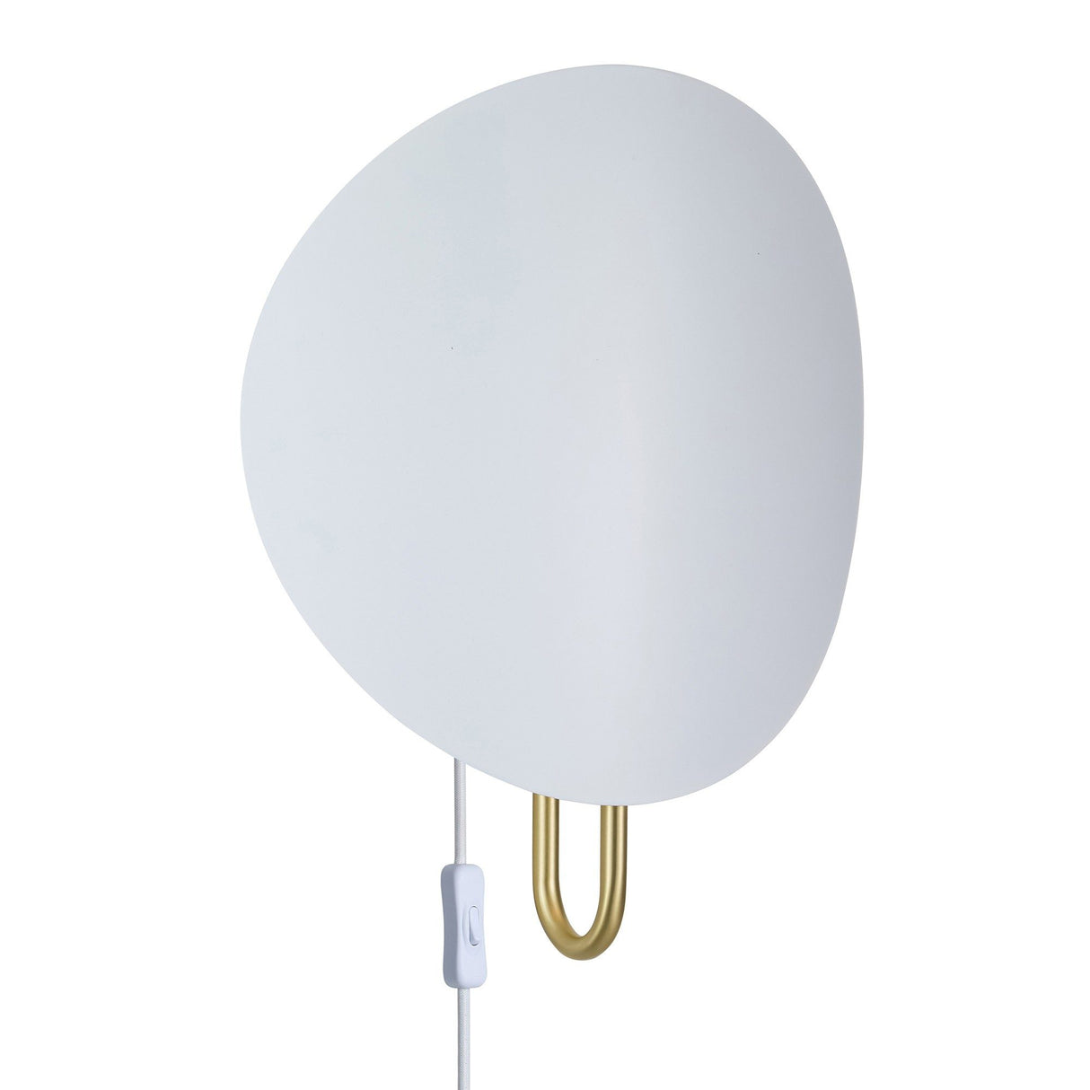 Spargo Vägglampa Vit/Mässing