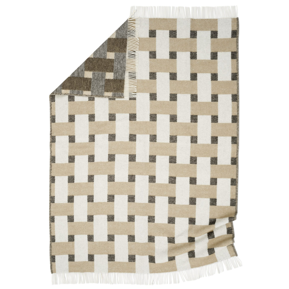 Weave 130x180 cm Pläd Beige