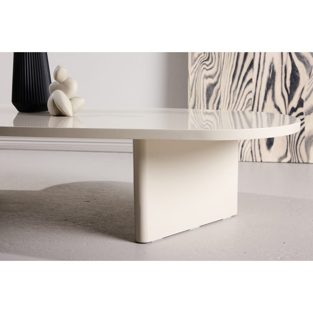 Grönvik Soffbord Beige, 135 x 65