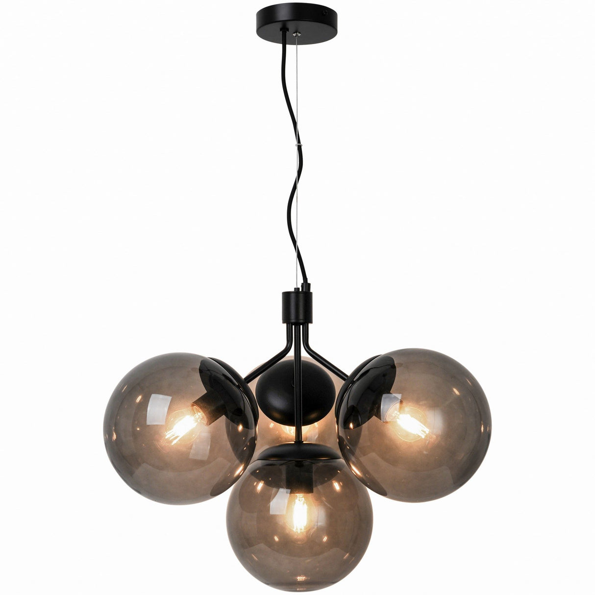 Ivona Taklampa 4-Spot, Svart