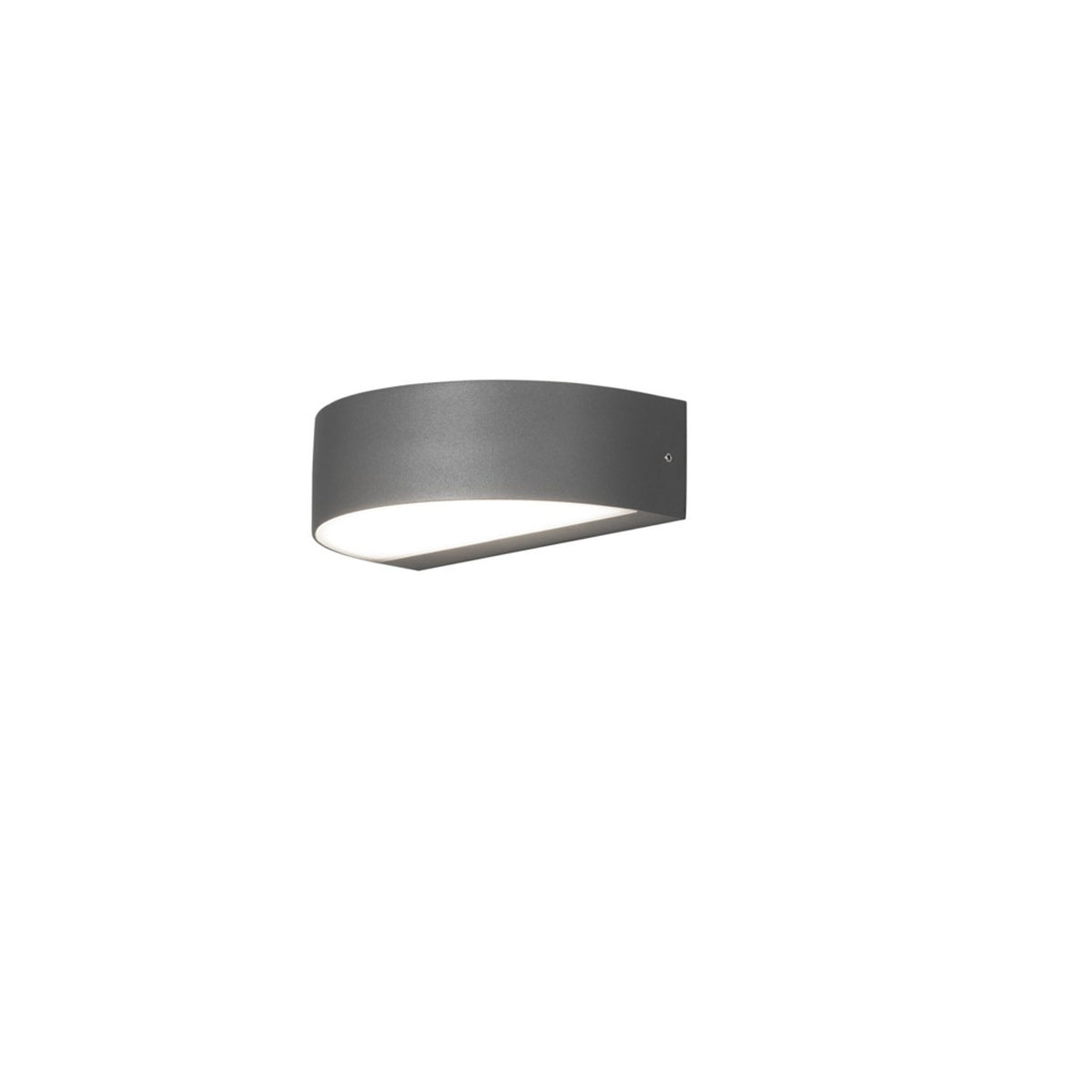 Monza HP-LED 2x4,5W Mörkgrå Vägglampa Ute