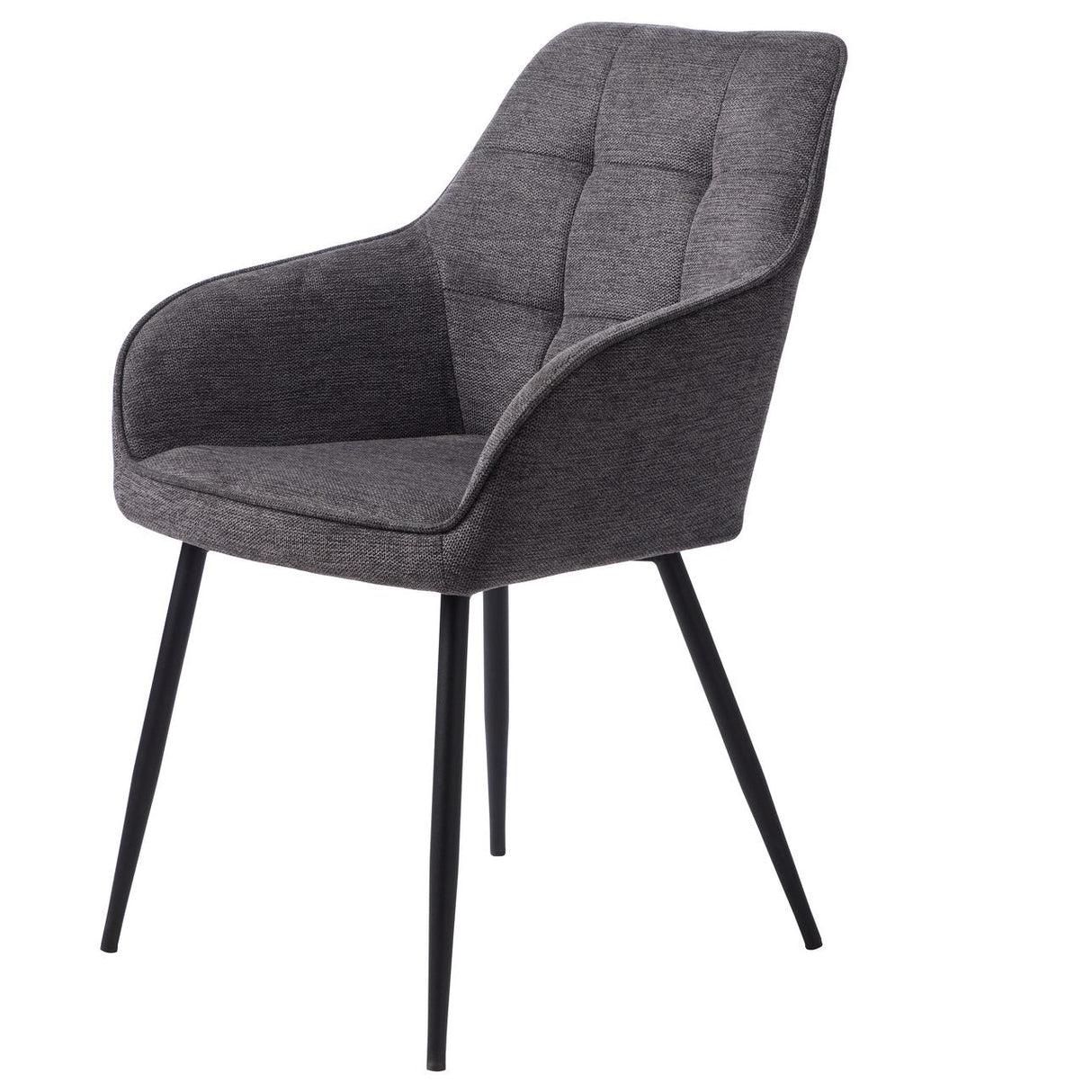 Cubo Stol Fyrkant Mörkgrå PU