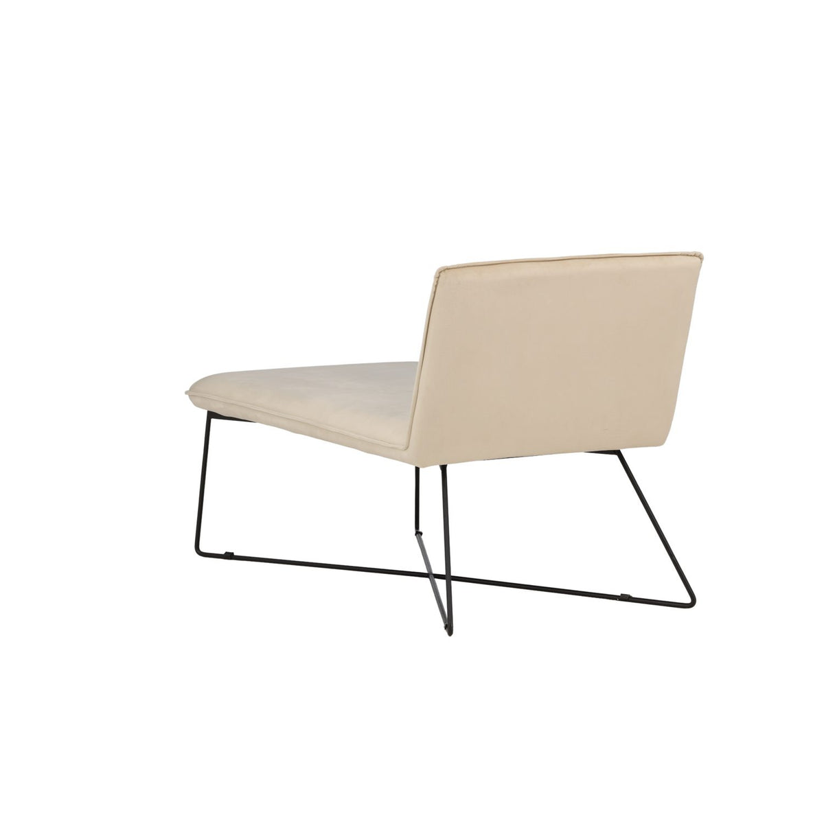 X-lounge Loungestol Beige, 128 x 83 x 71
