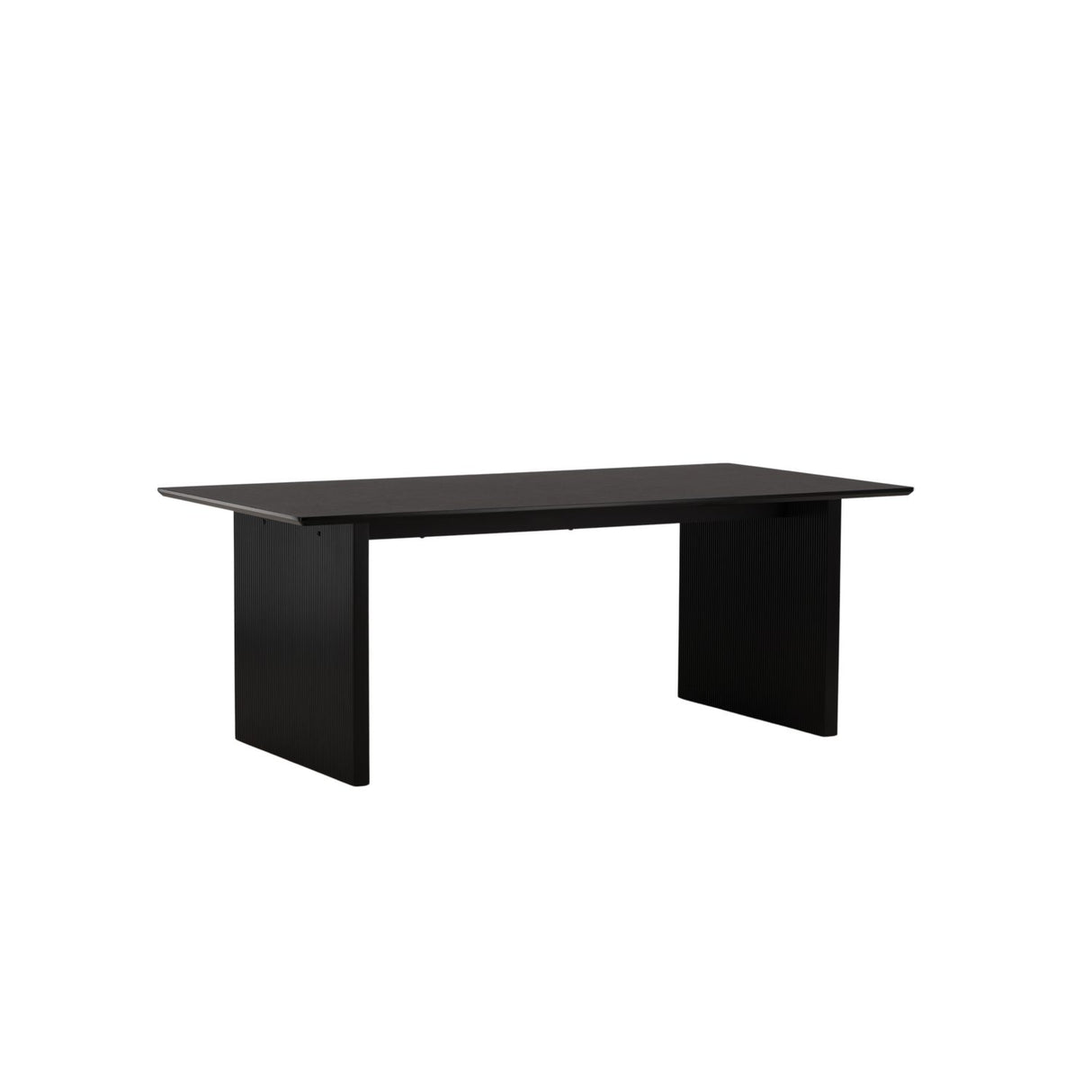 Vail Rektangulärt matbord Svart, MDF, 200 x 100