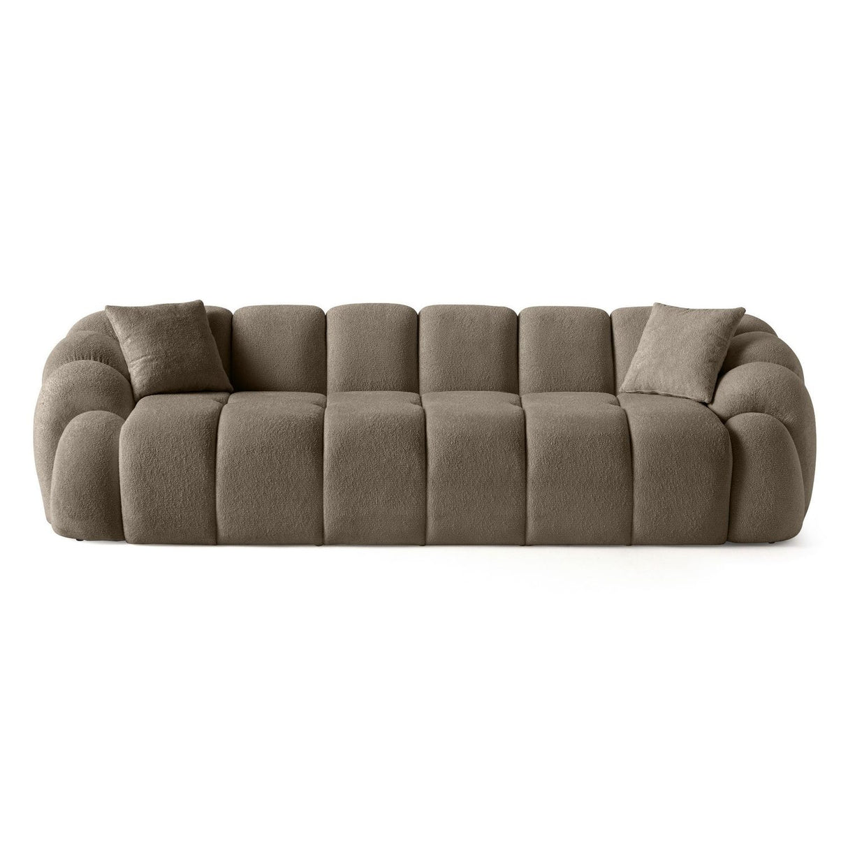 Octavio (268 x 70 x 80 cm) 4-sits soffa Brun