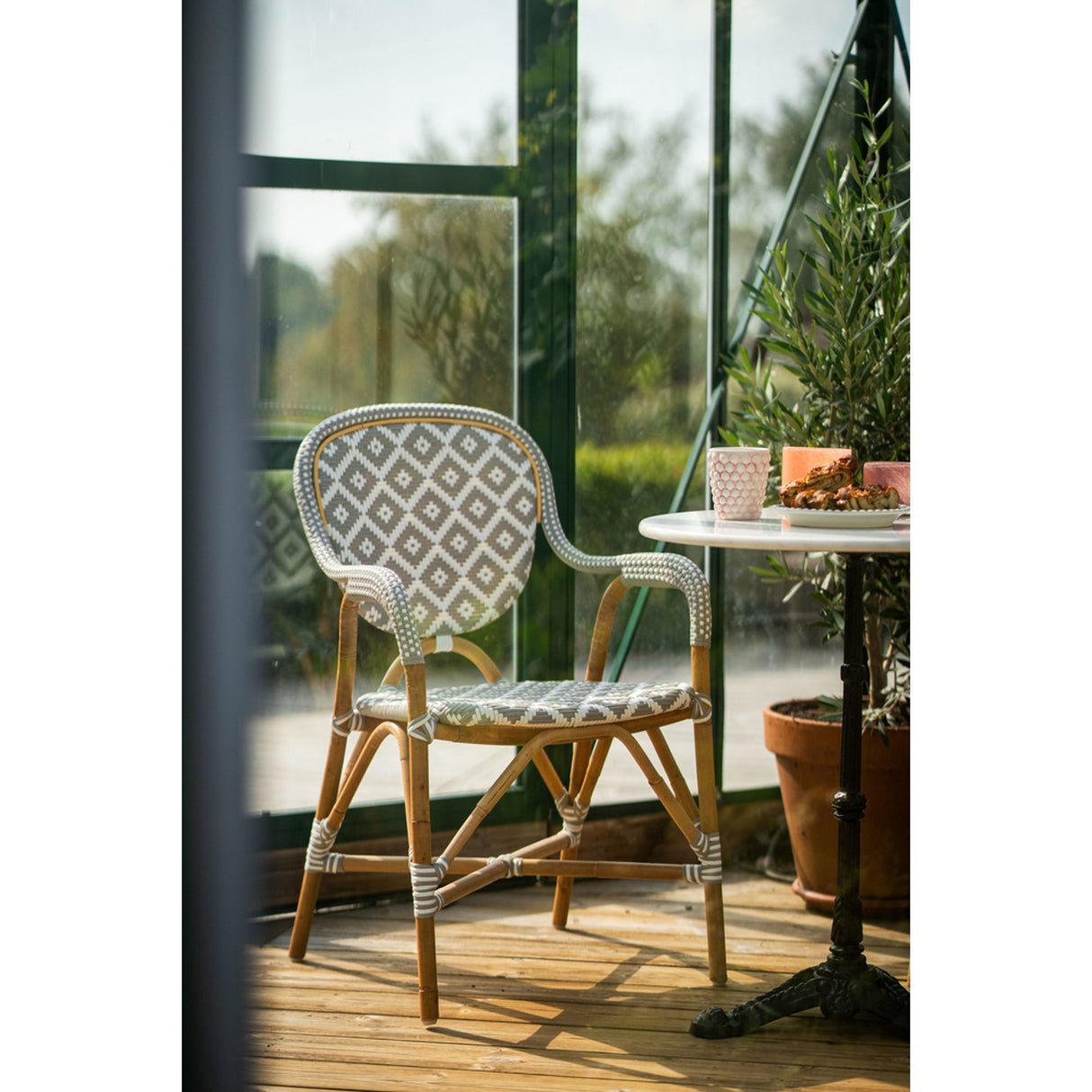 Holmenäs Caféstol Grå