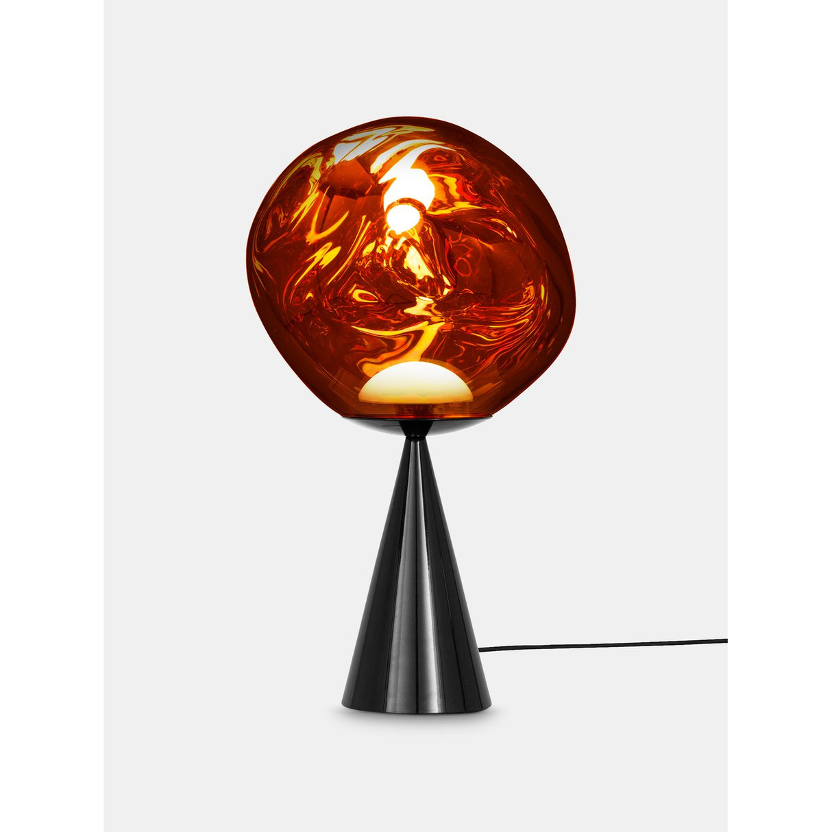 Melt Cone Fat Bordslampa Copper