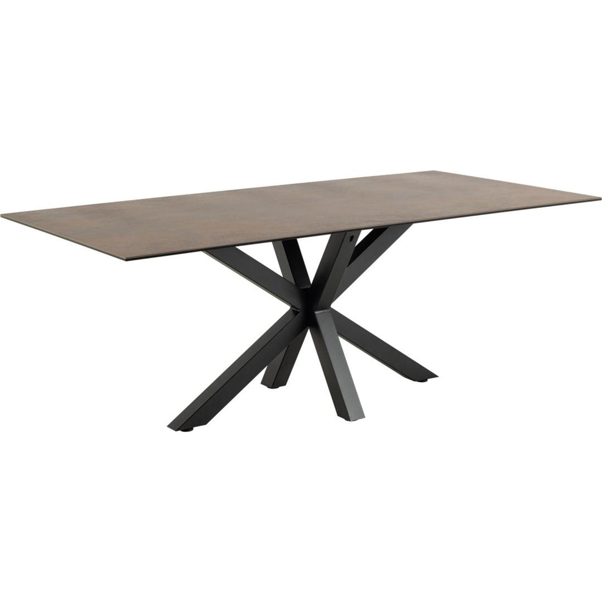 Verdun Matbord 200x100 cm Rostbrun Lemco