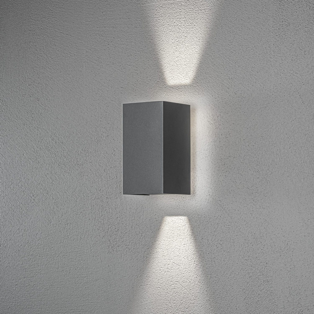 Cremona HP-LED Mörkgrå Upp/ner/bak Vägglampa Ute