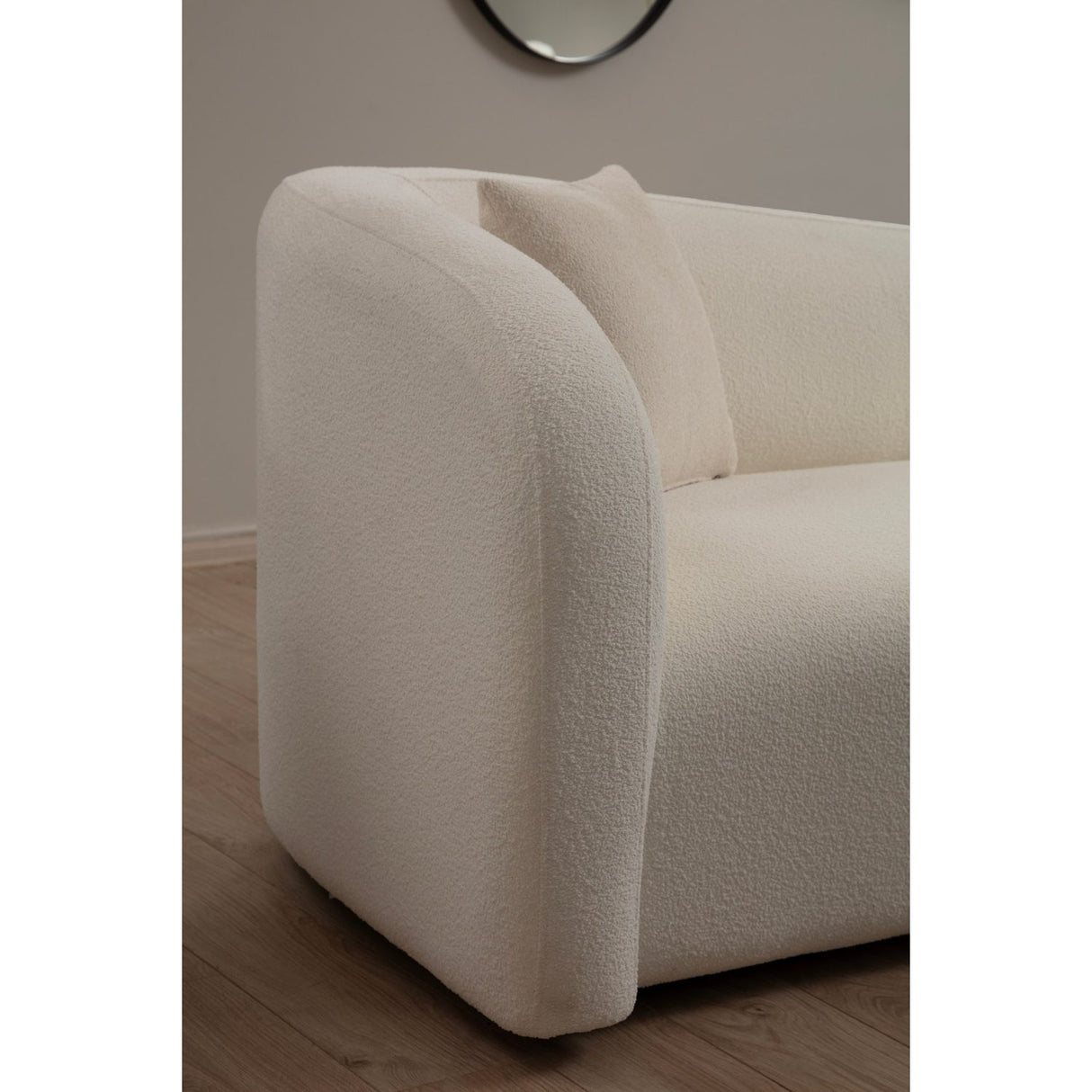 Ohrid (170 x 76 x 75 cm) Creme 2-sitssoffa