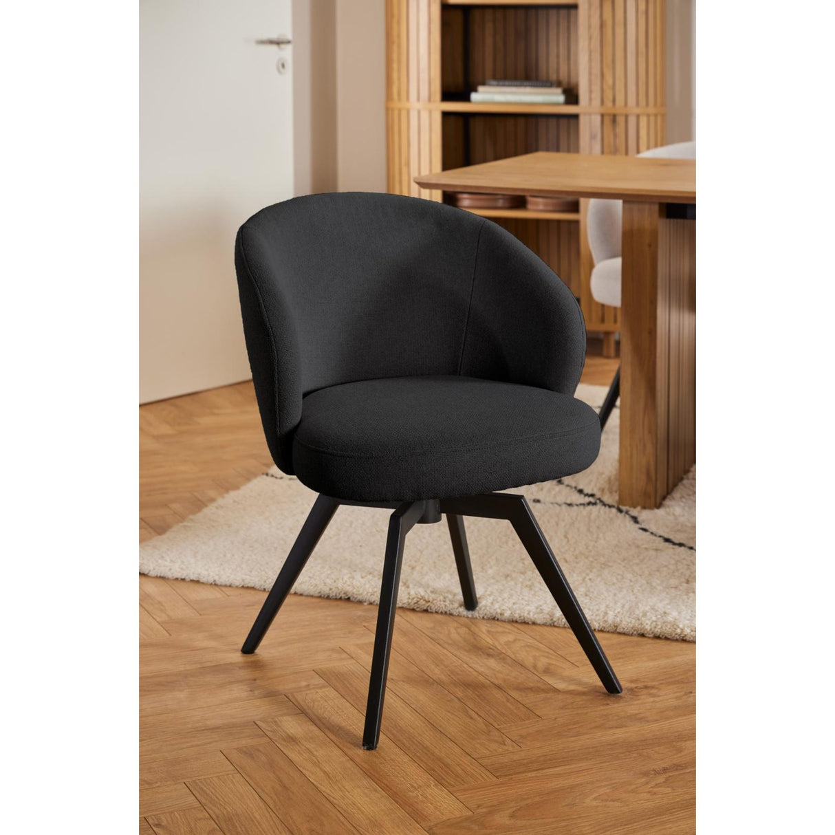 Maribo Karmstol Alea tyg Antracit