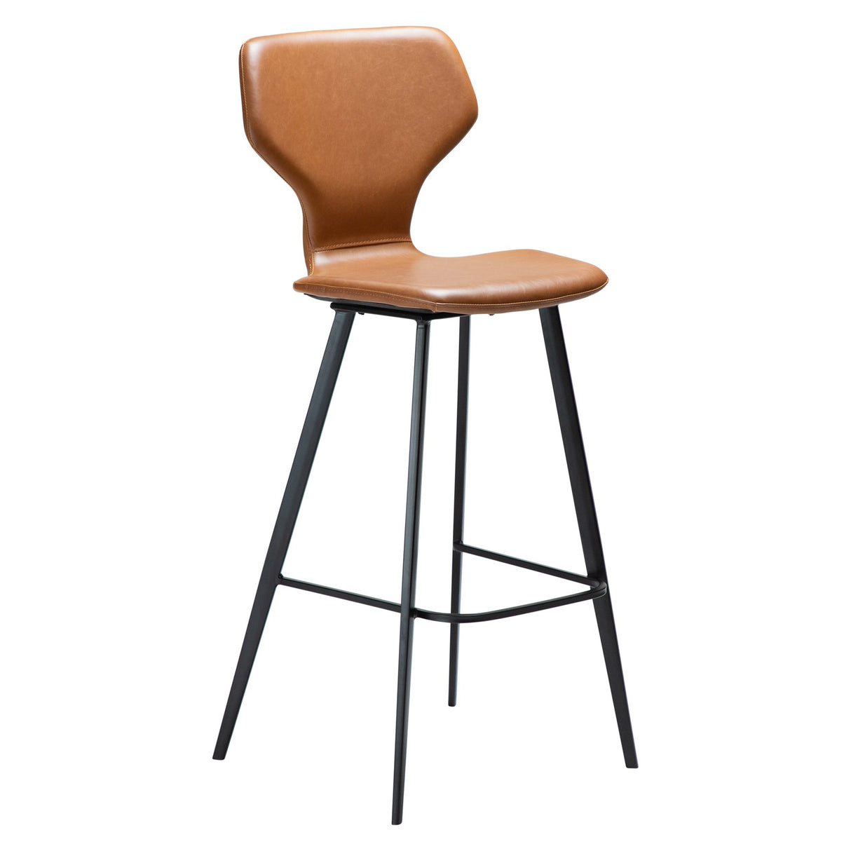 S.I.T Barstol Vintage Light Brown Art.Leather 80 cm